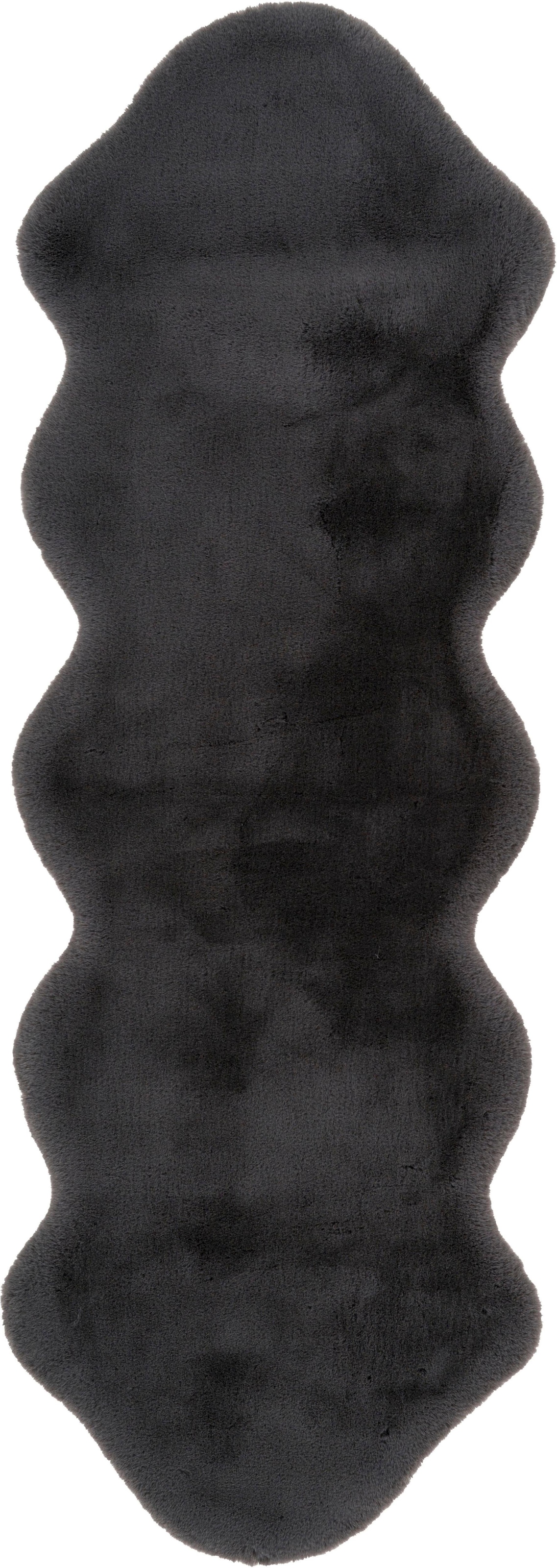 Arte Espina Fellteppich »Rabbit 300«, fellförmig, 35 mm Höhe, Kunstfell, Kaninchenfell-Haptik, supersoft, ideal als Bettvorleger