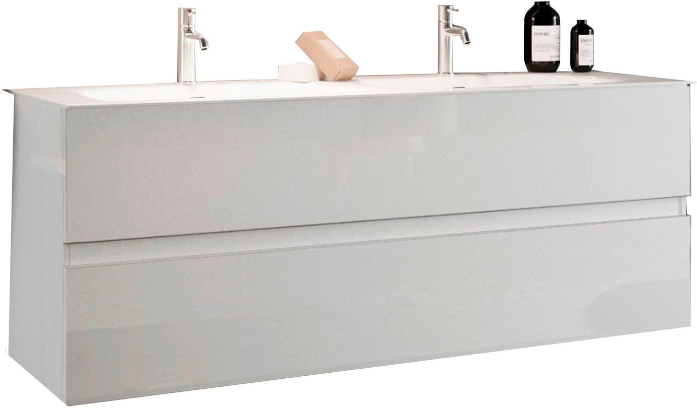welltime Doppelwaschtisch "Start, Breite 120 cm, 2 bzw. 3 Schubkästen" Badm günstig online kaufen