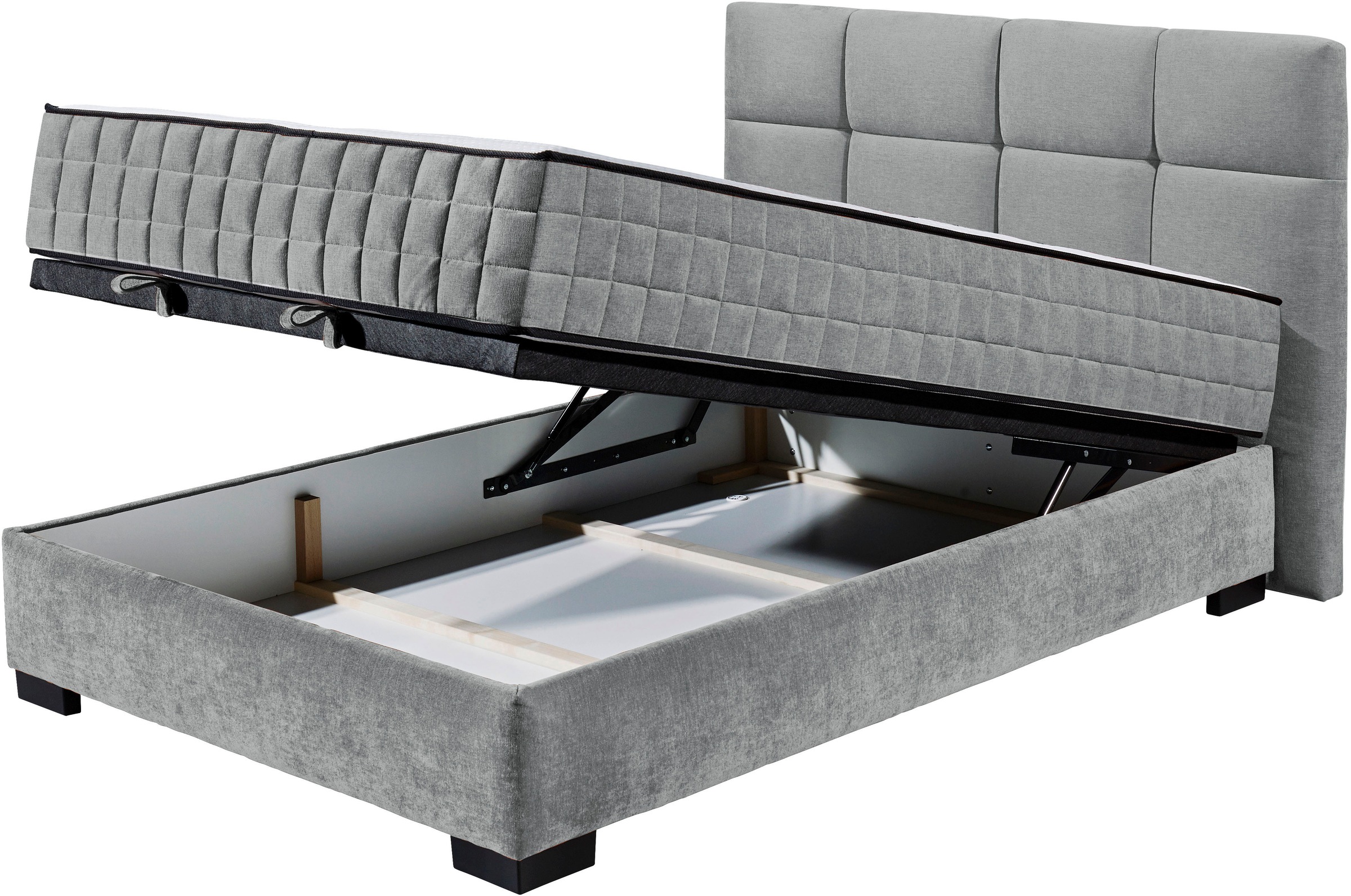 ED EXCITING DESIGN Boxbett »Nagol«, mit Bettkasten, mit Wendematratze, erhältlich in verschiedenen Breiten