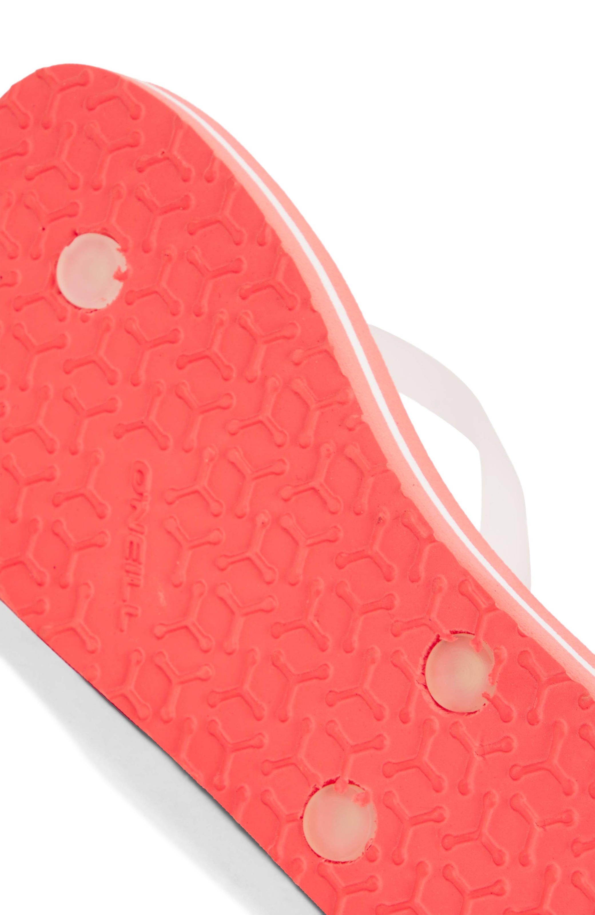 Zehentrenner O'NEILL "PROFILE GRAPHIC SANDALS", Mädchen, Gr. 38, rosa (pink milliflower), Synthetik, Schuhe Zehentrenner 3