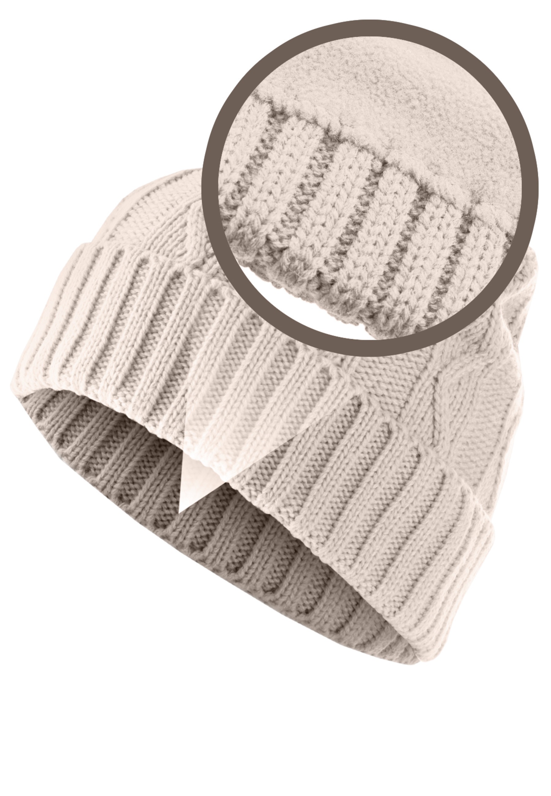 Thumbnail - MSTRDS Beanie "MSTRDS Unisex Beanie Cable Flap" 1 Stk.