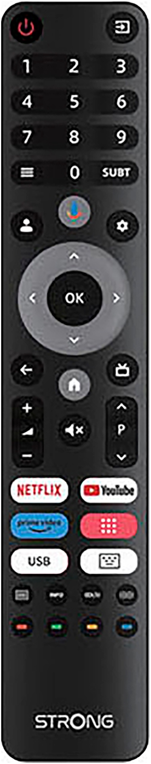 Strong QLED-Fernseher »SRT 55UF8733«, 4K Ultra HD, Google TV-Smart-TV