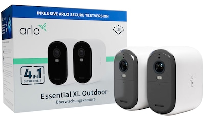 Smart Home Kamera »ESSENTIAL 2 XL FHD Outdoor Camera 2er-Pack«, Außenbereich, (2)