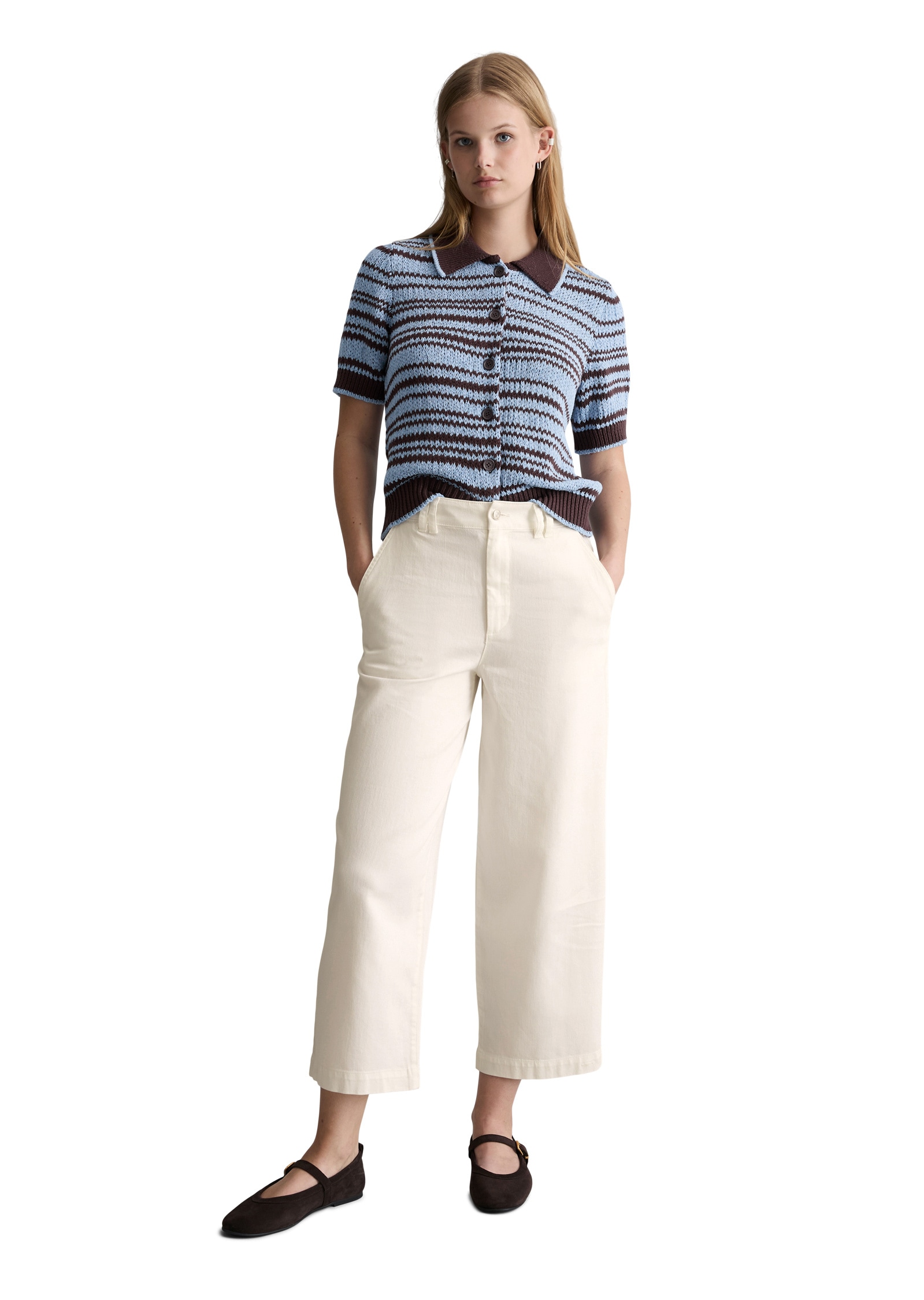 Marc O'Polo DENIM Chinohose »aus Organic-Cotton-Lyocell-Stretch«