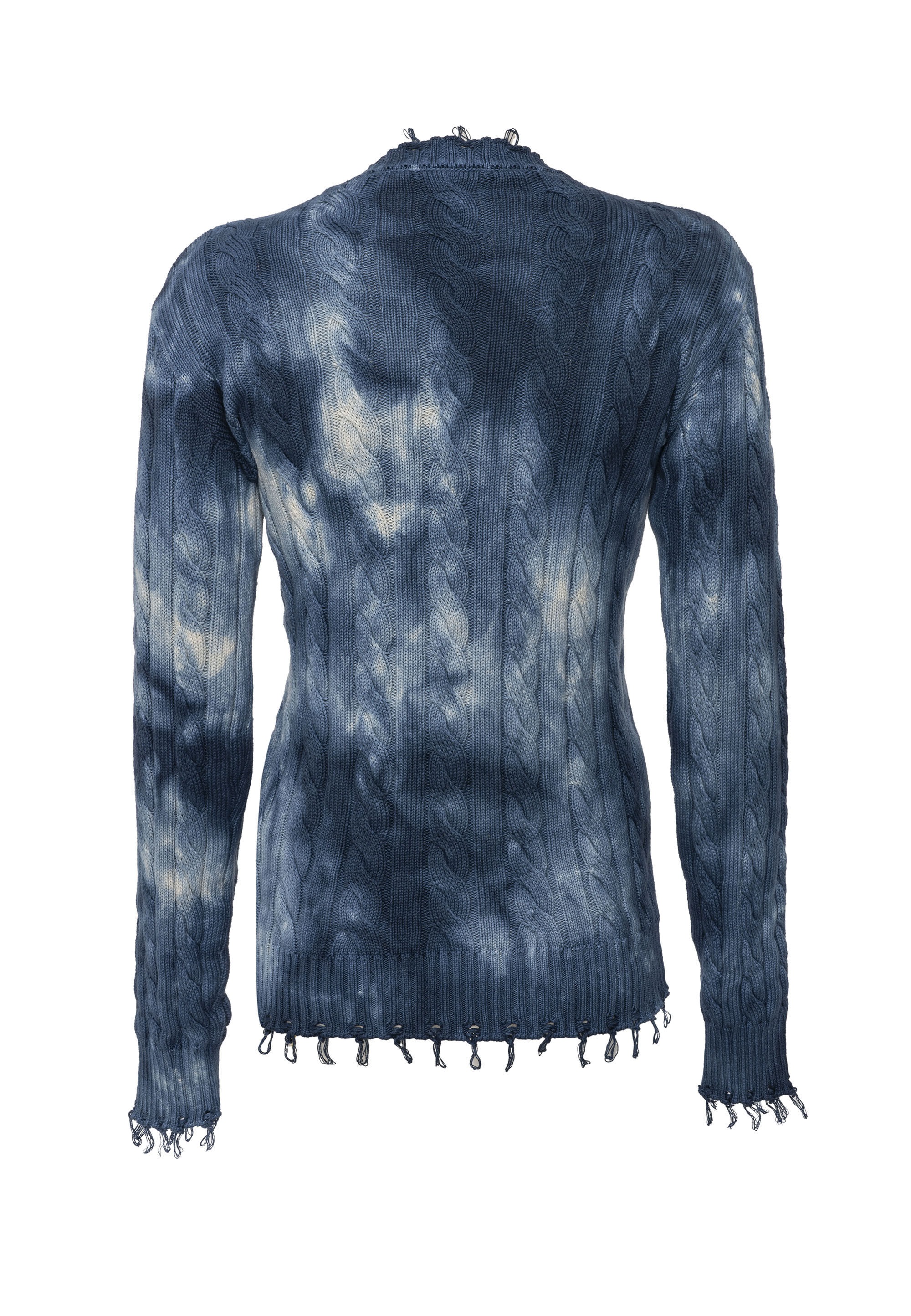Cipo & Baxx Strickpullover »WP268« 1 Tie-Dye Optik