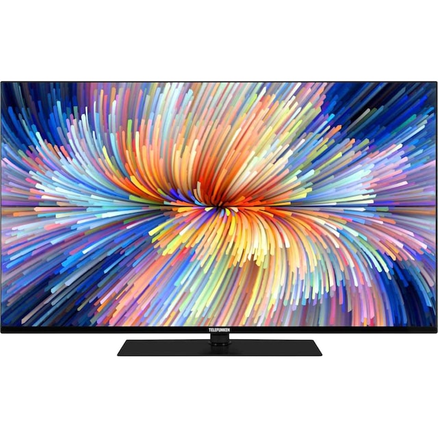 Telefunken LED-Fernseher »D43V950M2CWH«, 108 cm/43 Zoll, 4K Ultra HD, Smart- TV, Dolby Atmos,USB-Recording,Google Assistent,Android-TV | BAUR