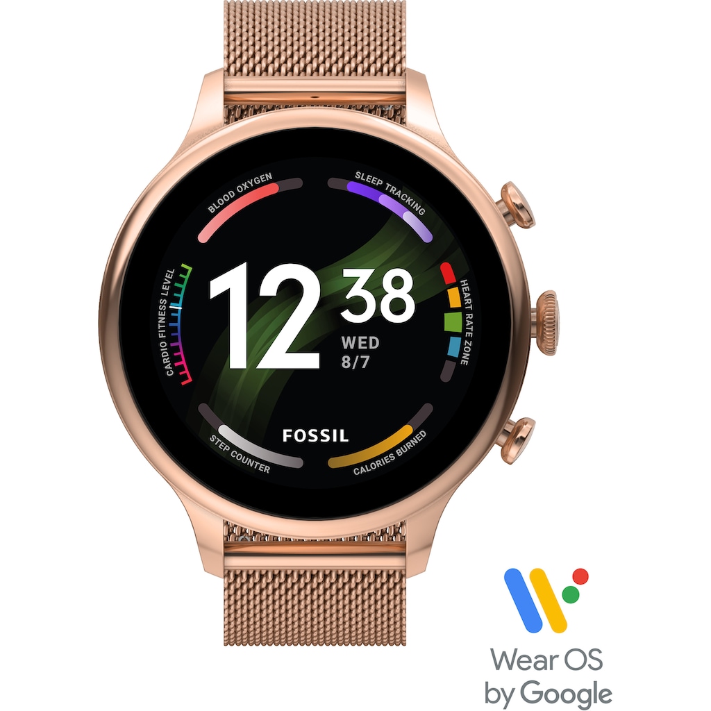 Fossil Smartwatches Smartwatch »FTW6082«, (Wear OS by Google)