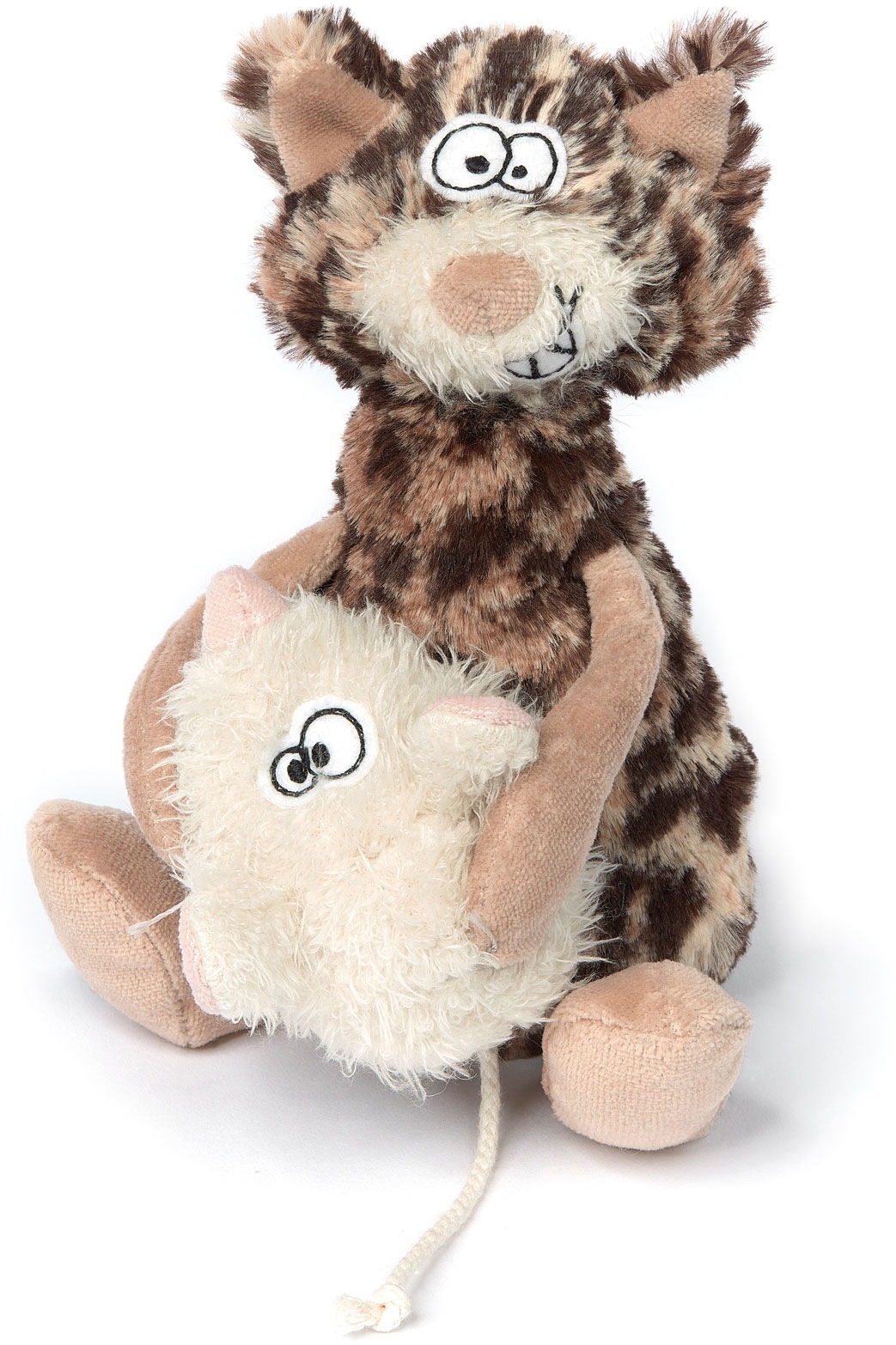 Kuscheltier Sweet Beasts - Katze und Maus, Always in your arms