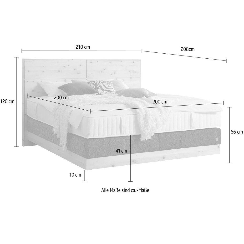 ADA premium Boxspringbett »Chalet«