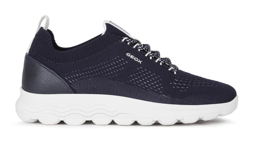 Geox Sneaker »D Spherica«, in cleanem Look, Freizeitschuh, Halbschuh, Schnürschuh