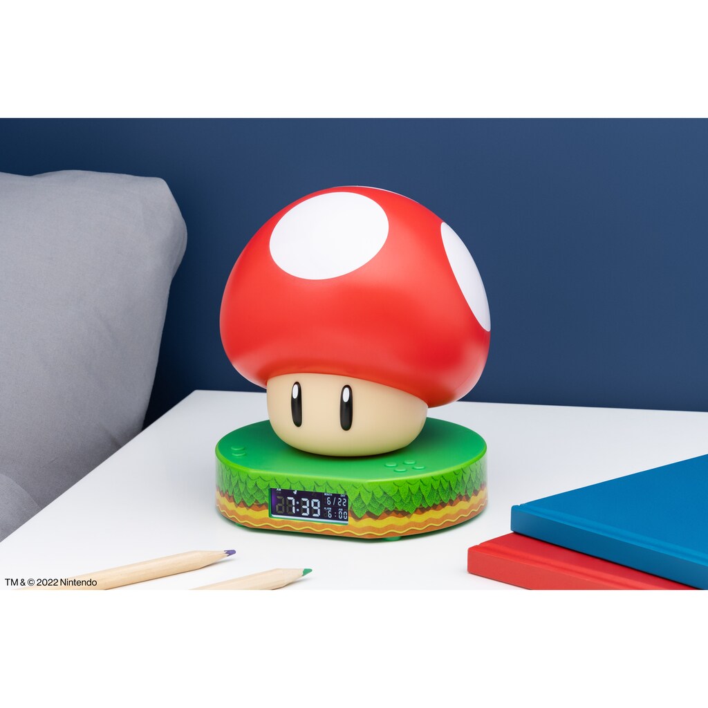 Paladone Wecker »Super Mario Pilz Mushroom digital Wecker«