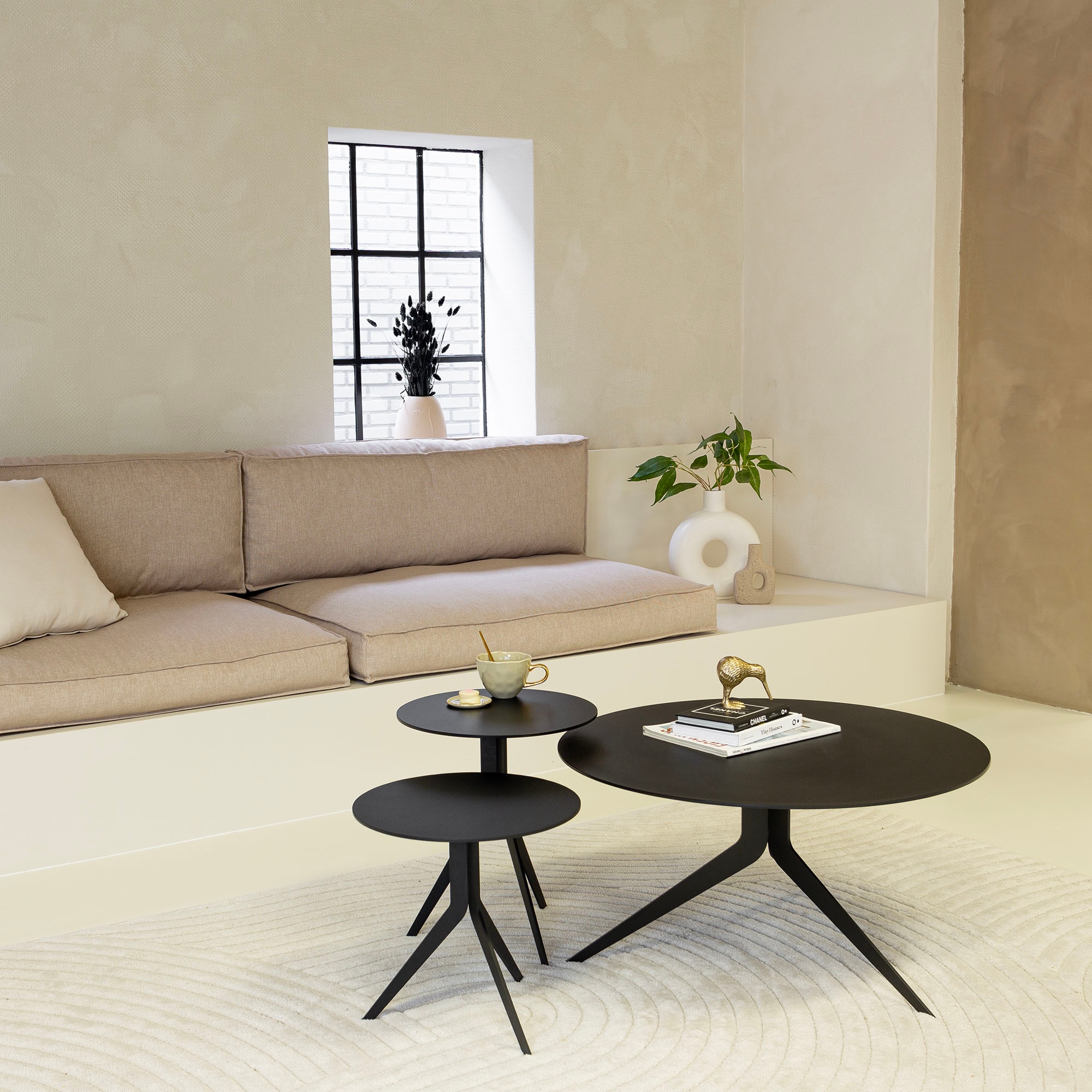 Spinder Design Couchtisch "DALEY" Couchtisch aus Stahl günstig online kaufen