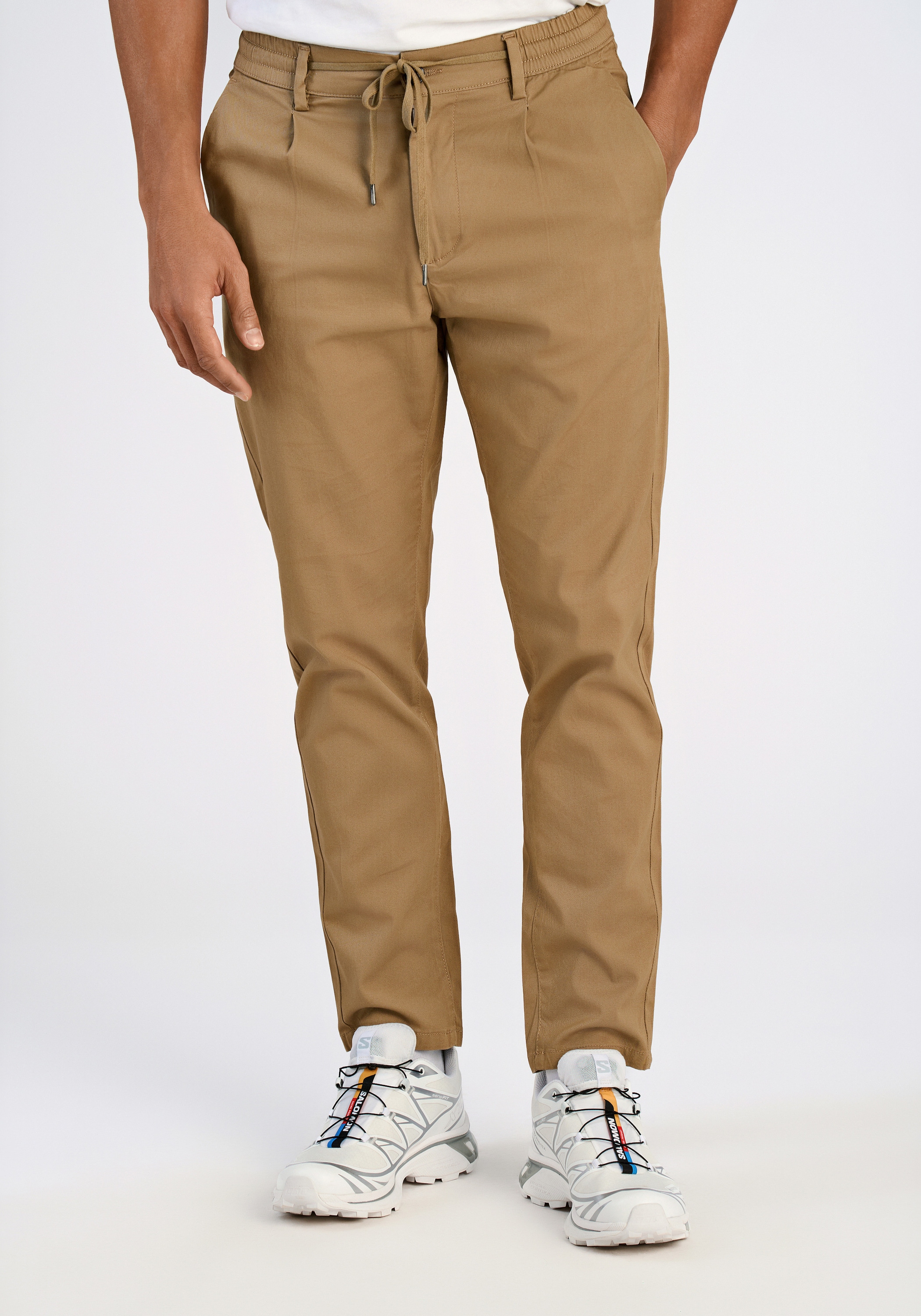 LINDBERGH "Freizeithose Carrot Fit, Cropped Length" günstig online kaufen