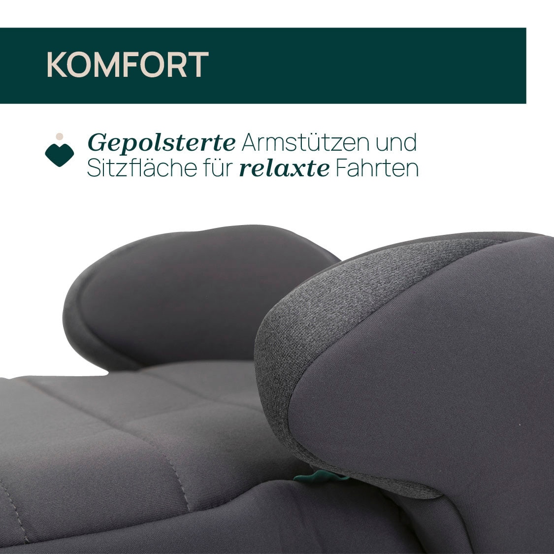 Chicco Kindersitzerhöhung »QUASAR FIX I-SIZE«, 126-150 cm