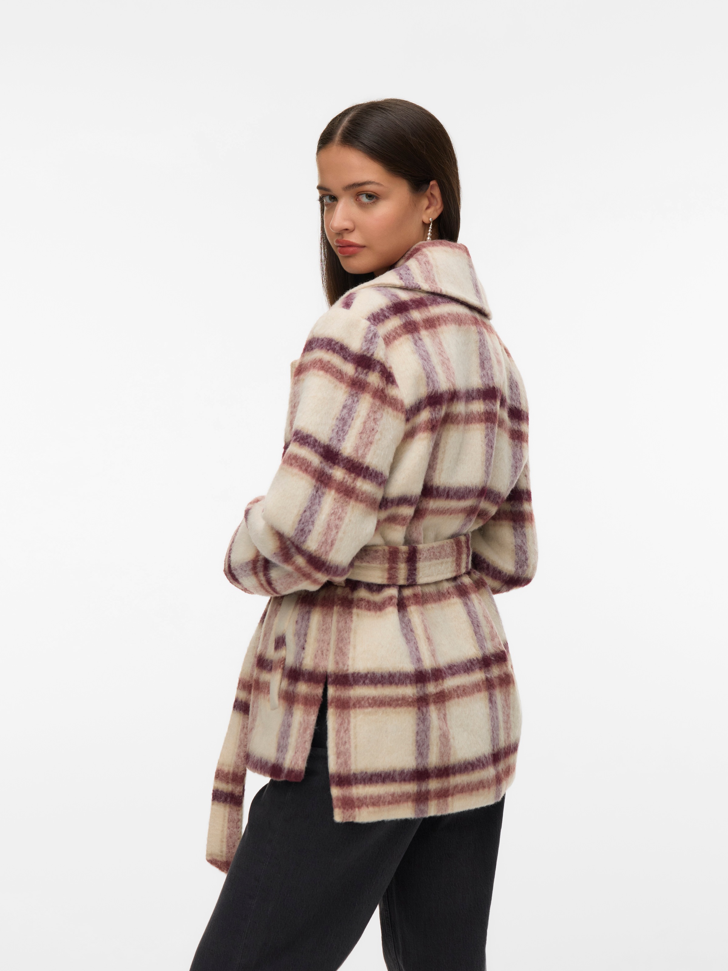Vero Moda Kurzjacke "VMVERA SHIRLEY CHECK JACKET BOO" günstig online kaufen