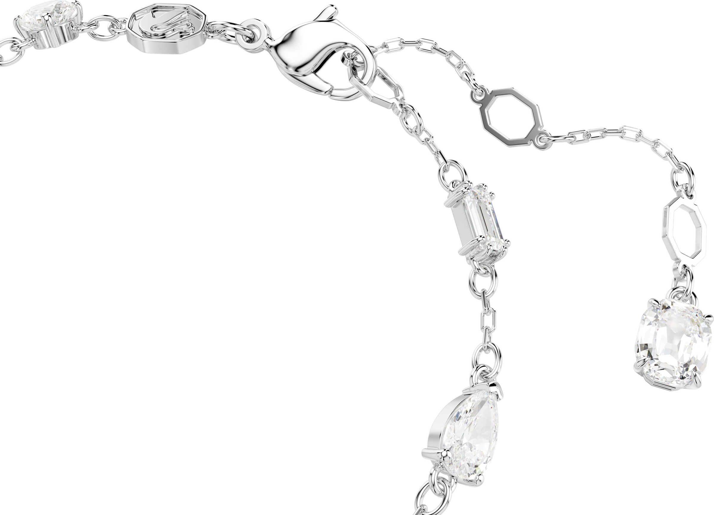Swarovski Armband »Idyllia E Florere Schneeflocke«, mit Swarovski® Zirkonia (synth.)