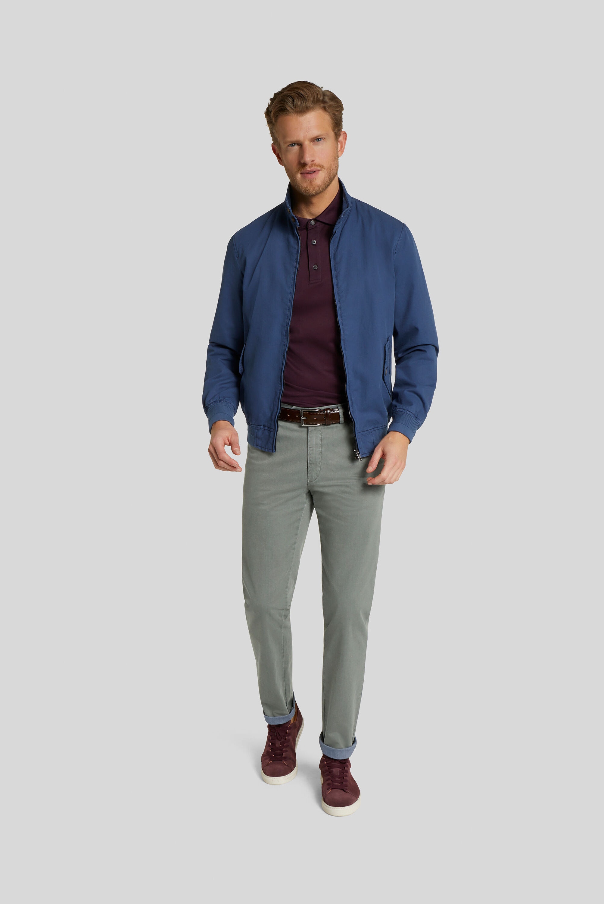 MEYER Stoffhose »Chicago«  Two-Tone-Super-Stretch