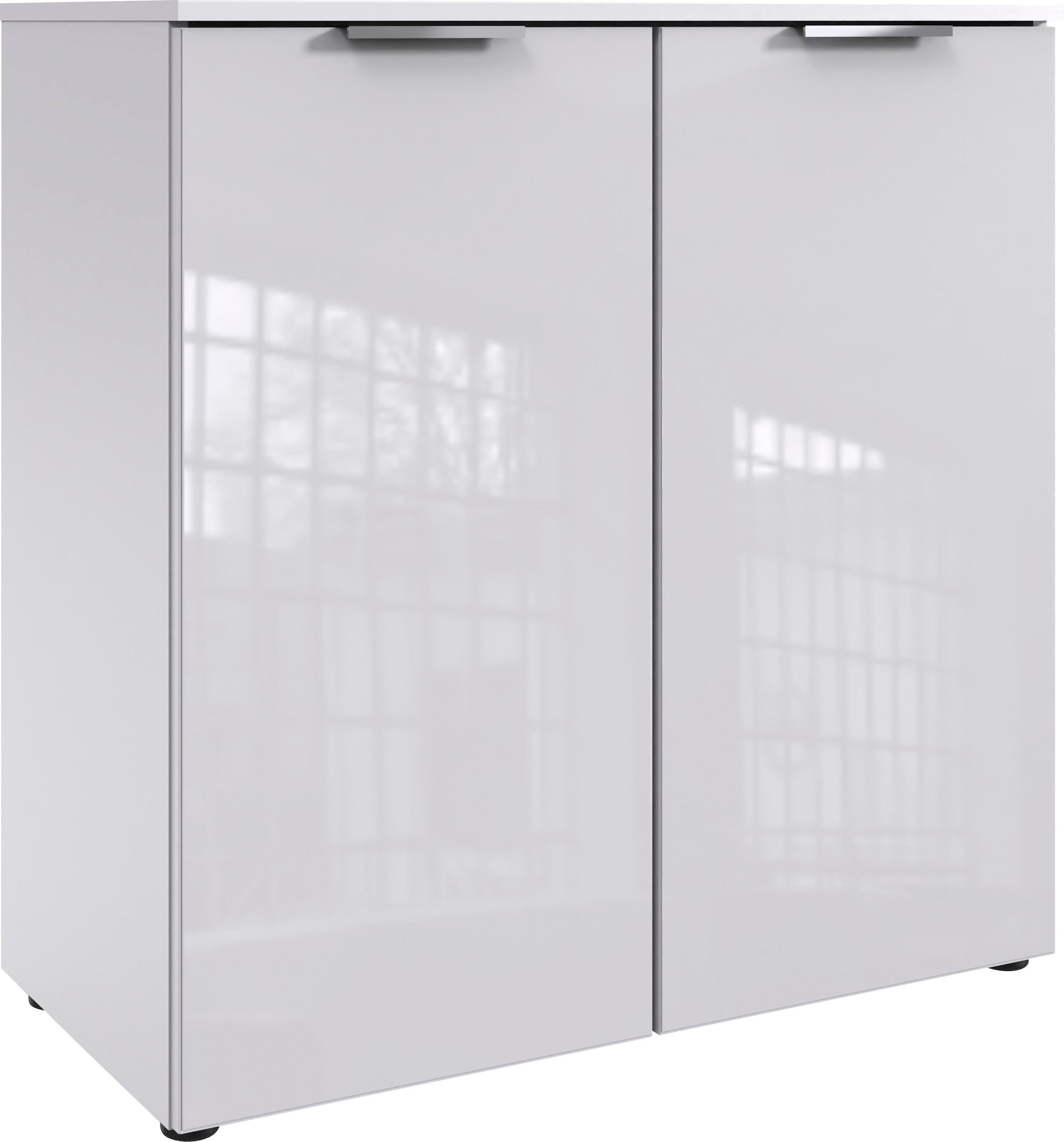 Wimex "Level36 C by fresh to go" mit Glaselementen auf der Front, soft-close Funktion, 81cm breit
