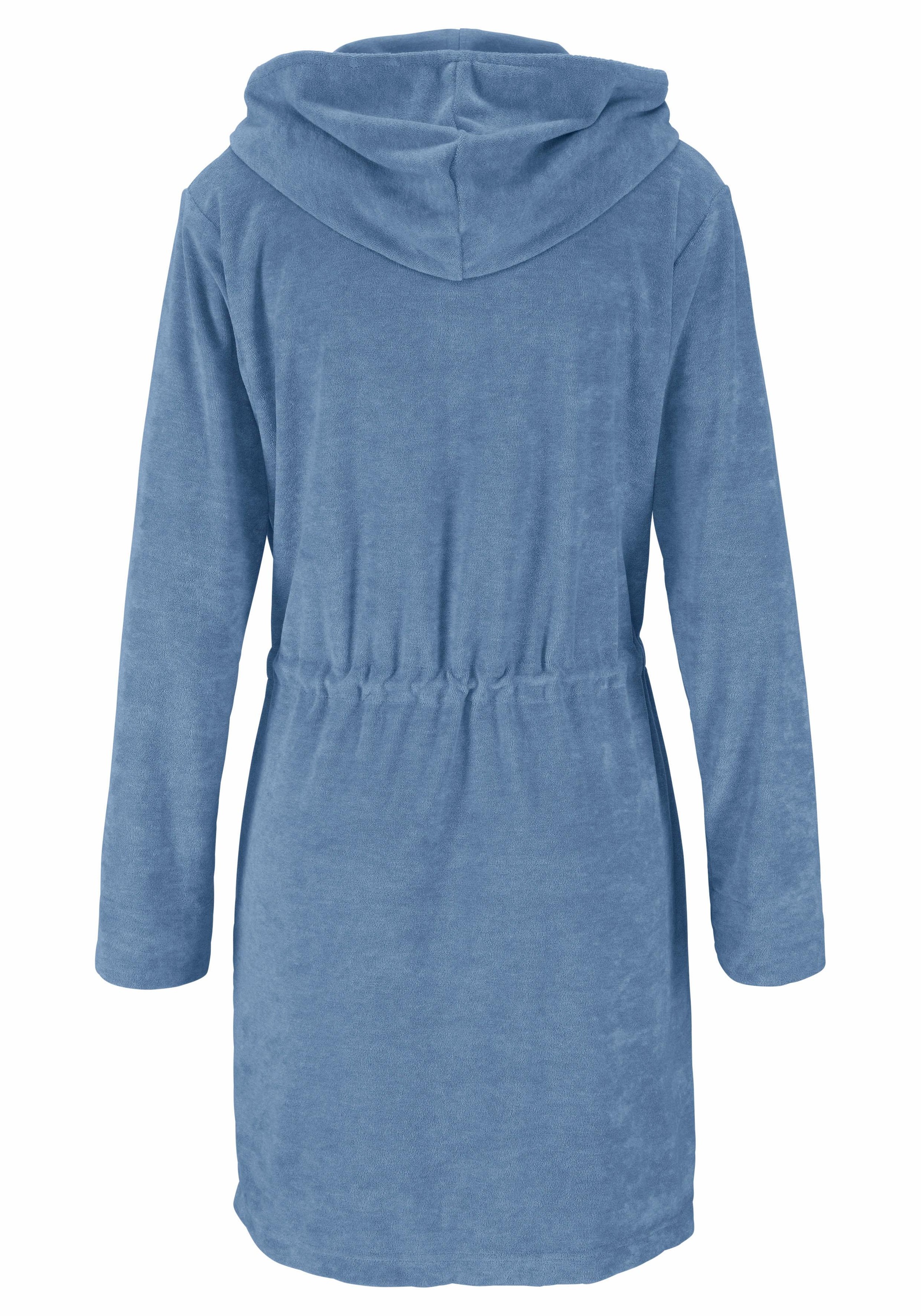 OTTO home Damenbademantel "Nela, ideal für Sauna & Spa, Hotelbademantel, Mo günstig online kaufen