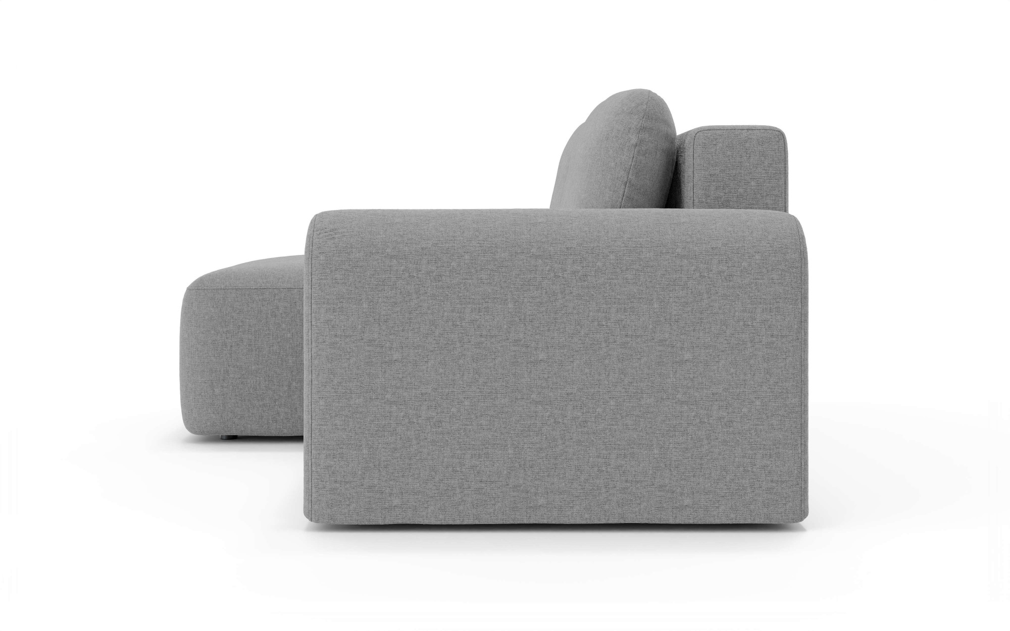 OTTO home Ecksofa »LEOO universell Schlafsofa mit Bettkasten, Maße B/T/H: 272/152/84,5 cm«, L-Form mit Recamiere rechts oder links montierbar, hoher Sitzkomfort