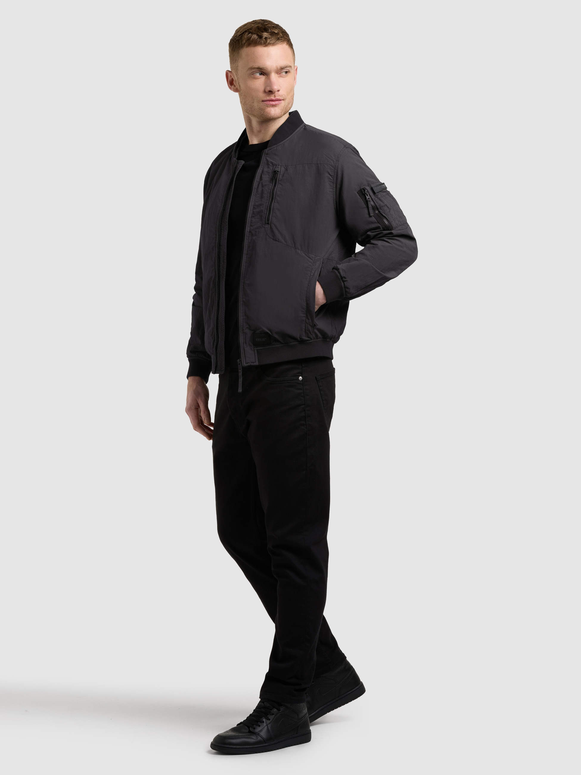 khujo Blouson »IBE« ohne Kapuze