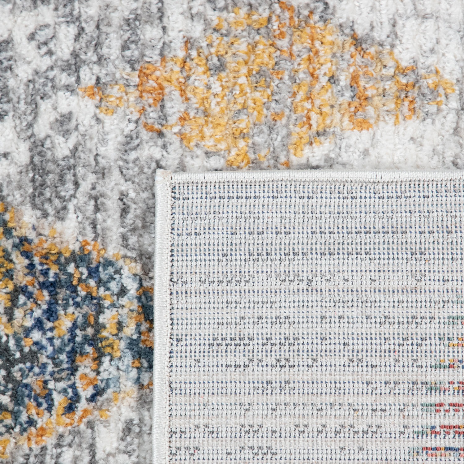 Paco Home Teppich "Kayacik 577" rechteckig 12 mm Höhe Kurzflor, Rauten Must günstig online kaufen