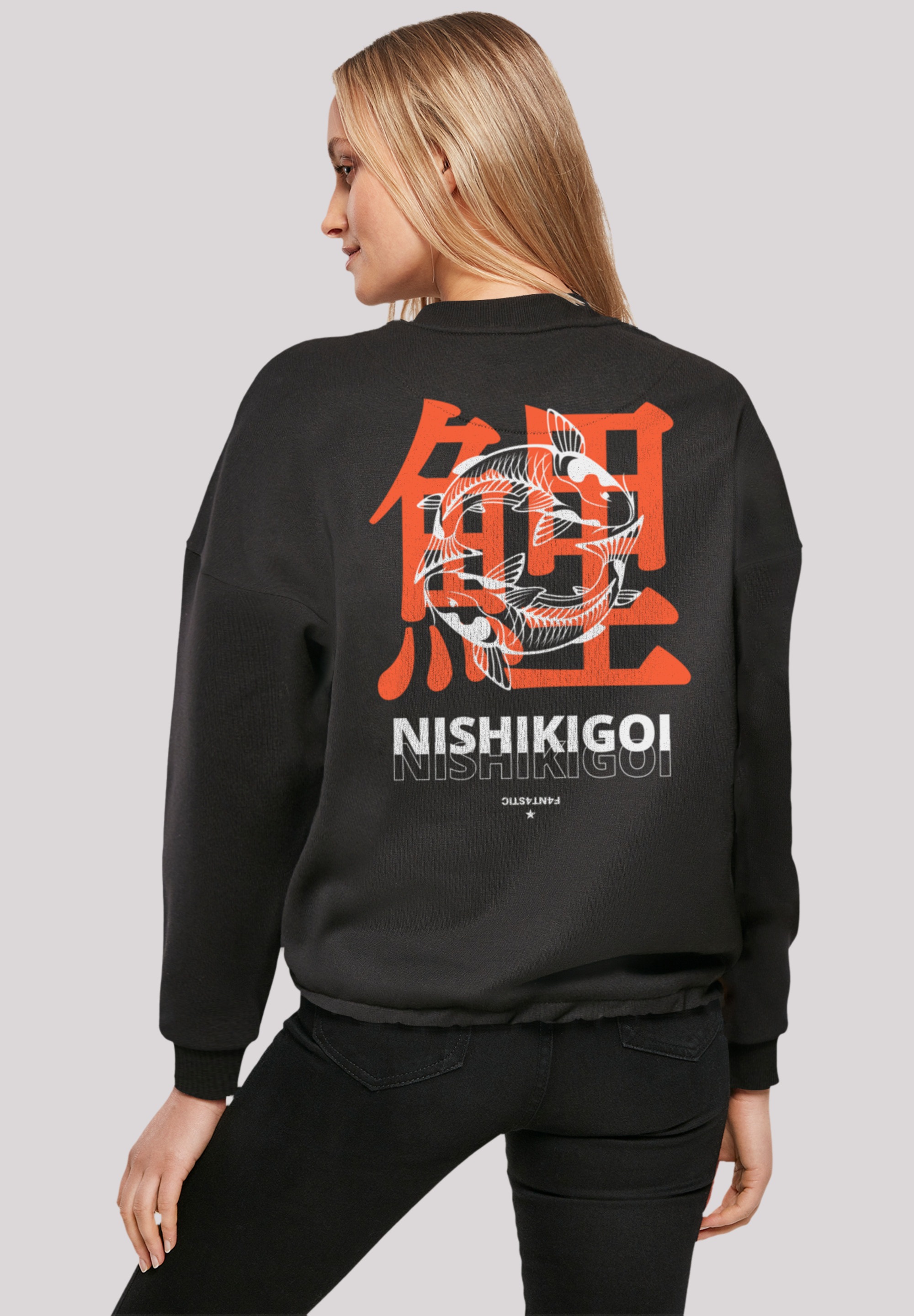 F4NT4STIC Sweatshirt "Nishikigoi Koi Japan", Print