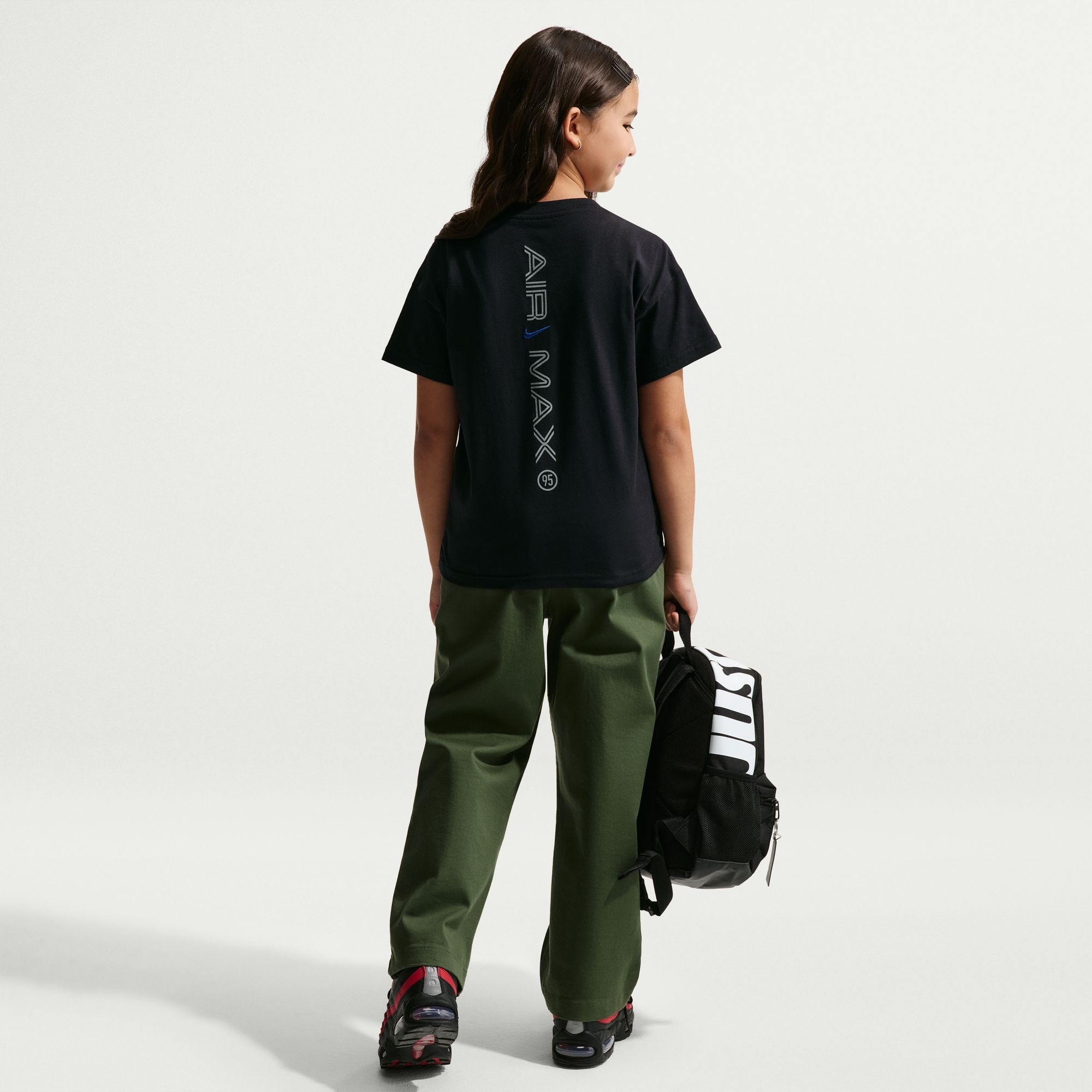 Nike Sportswear T-Shirt »K NSW TEE M90 AM95 REFLECTIVE« für Jugendliche entwickelt, T-Shirt-Form, aus Baumwolle