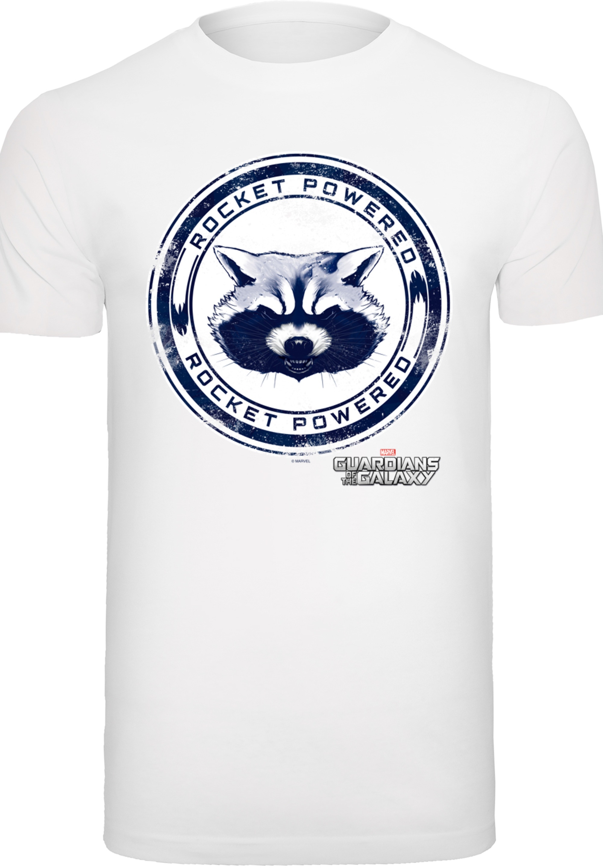 F4NT4STIC T-Shirt »Marvel Guardians Of The Galaxy Rocket Powered«, Herren,Premium Merch,Regular-Fit,Basic,Logo Print