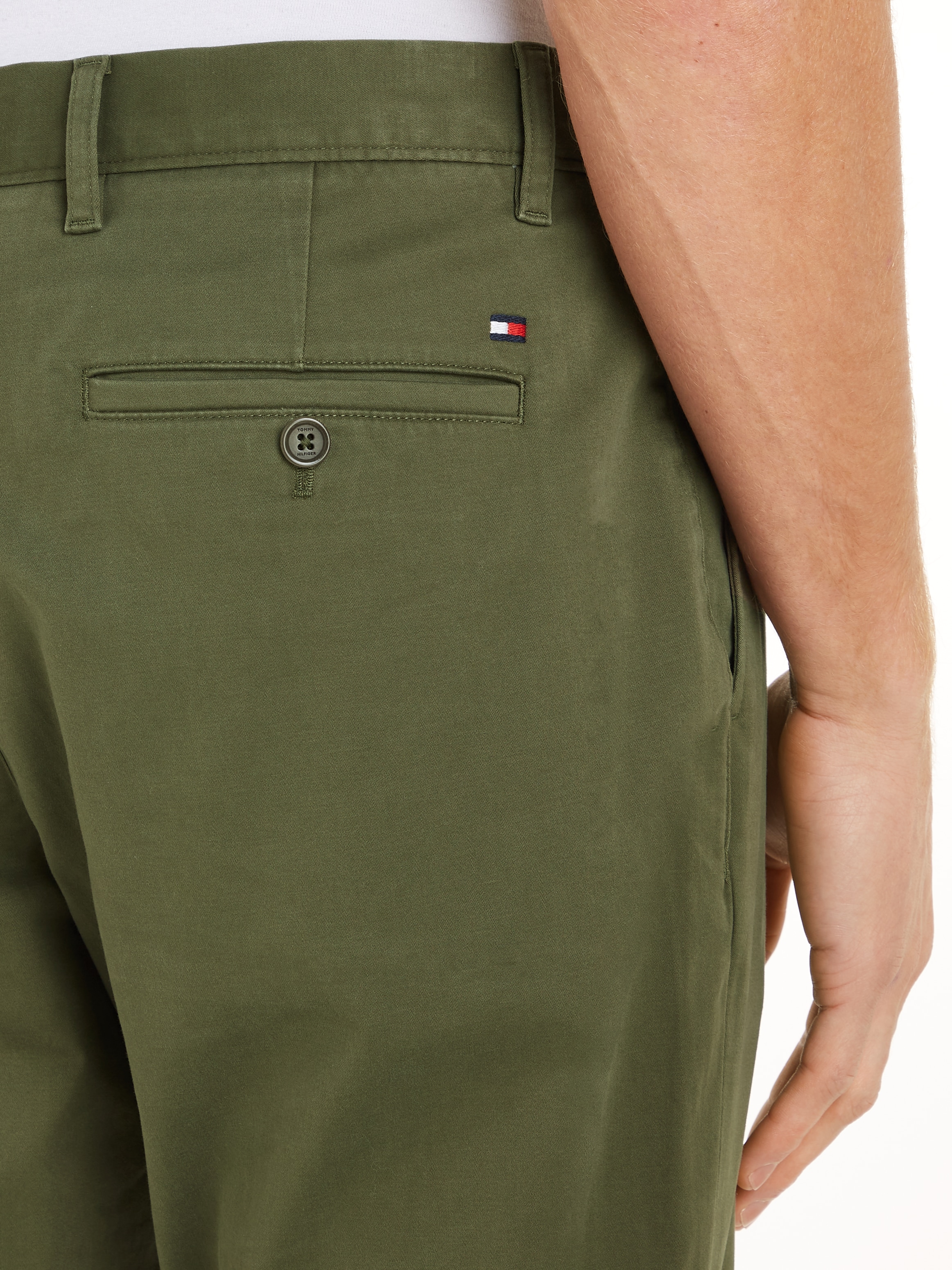 Tommy Hilfiger Chinohose »HARLEM CHINO SATIN«
