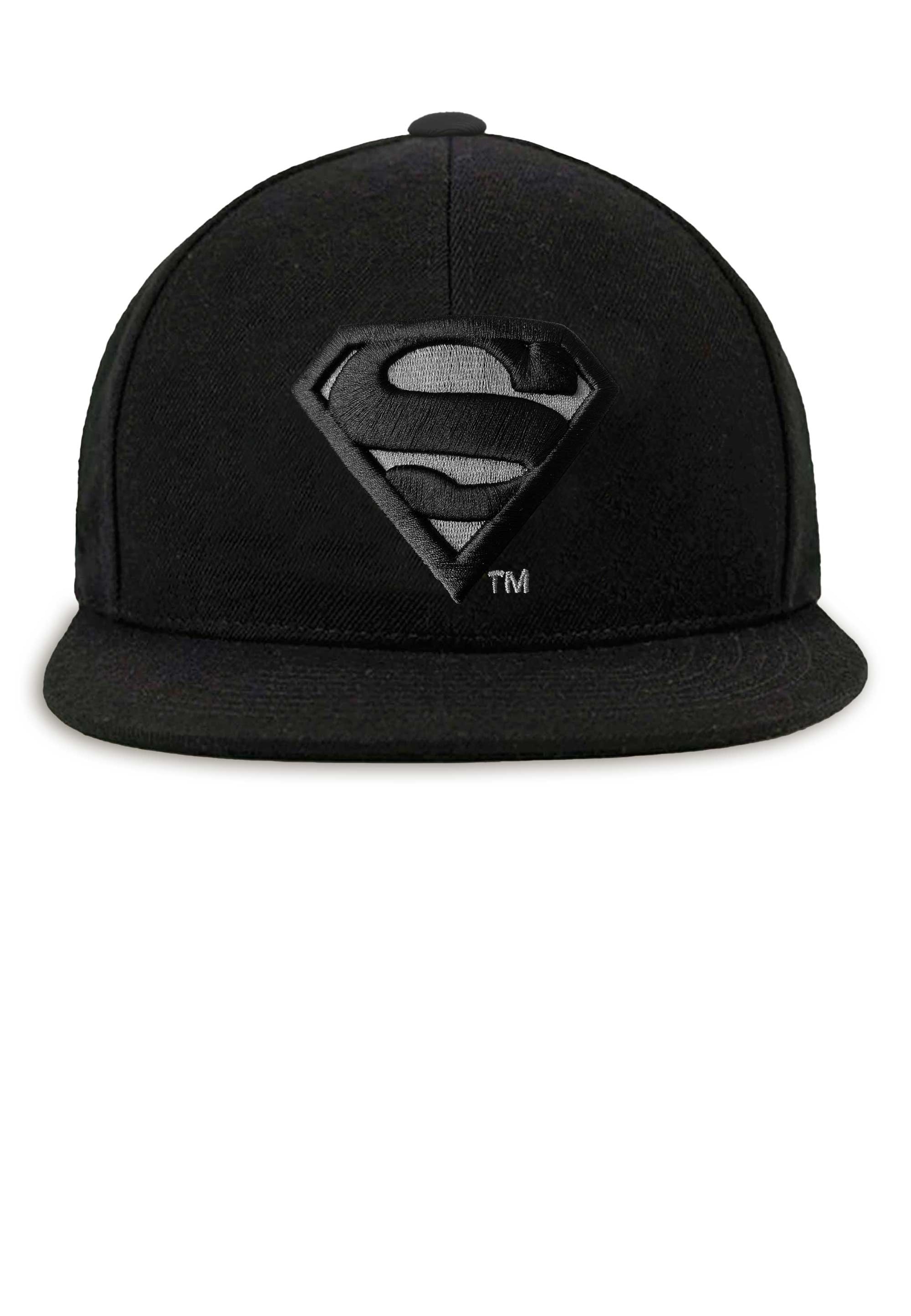 LOGOSHIRT Baseball Cap "DC Superman Logo" mit 3D-Relief-Effekt-Stickerei günstig online kaufen
