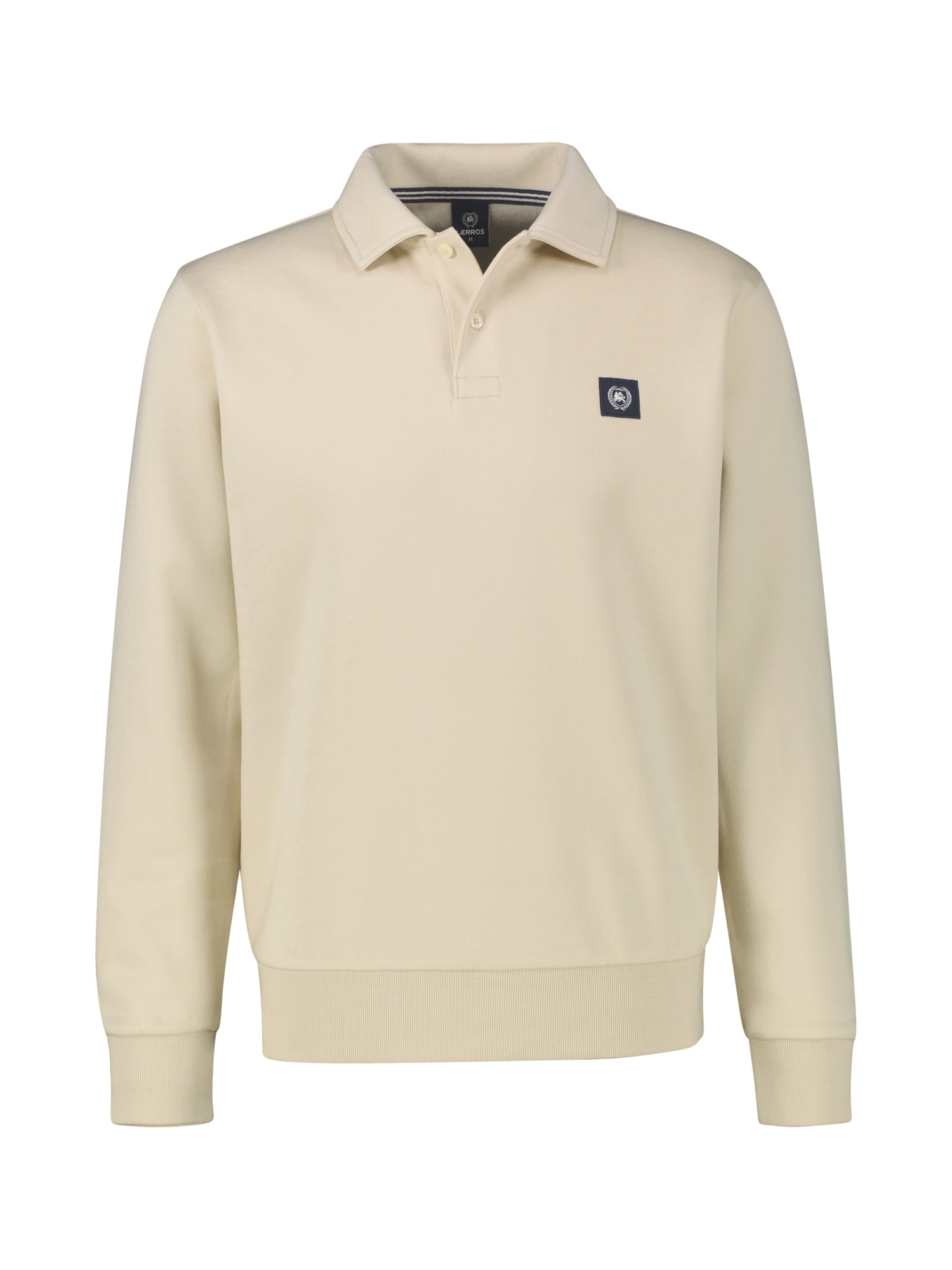 LERROS Langarm-Poloshirt "LERROS Langarm-Poloshirt in Übergrössen" günstig online kaufen