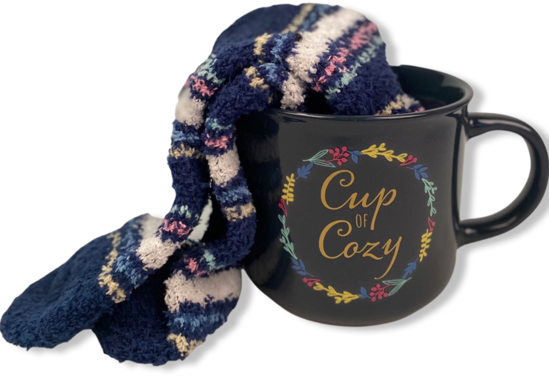 Capelli New York Kuschelsocken, (1 Tasse und 1 Paar Socken), Geschenkset mi günstig online kaufen