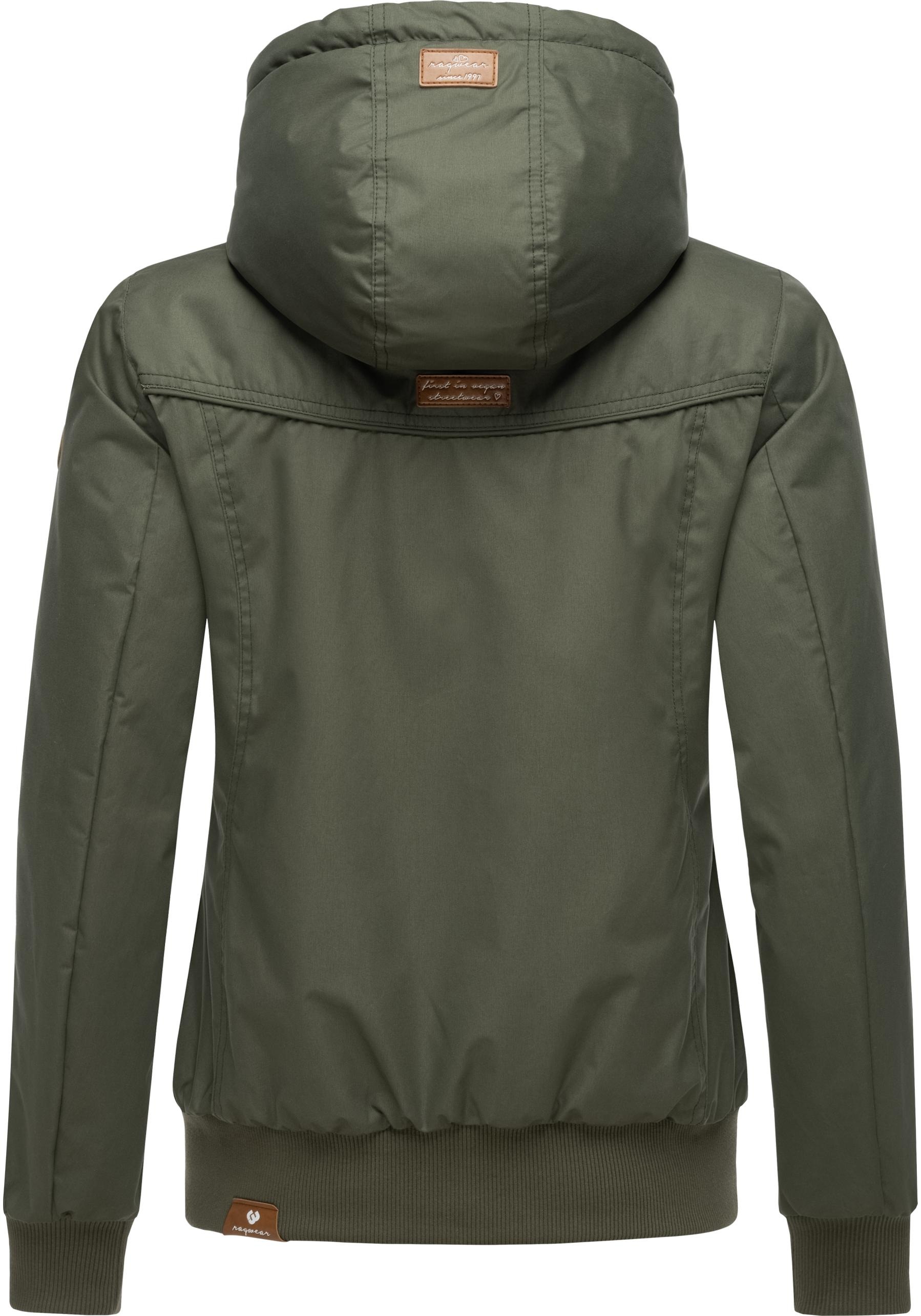 Ragwear Winterjacke »Jotty Winter«, mit Kapuze, stylische Outdoorjacke mit abnehmbarer Kapuze