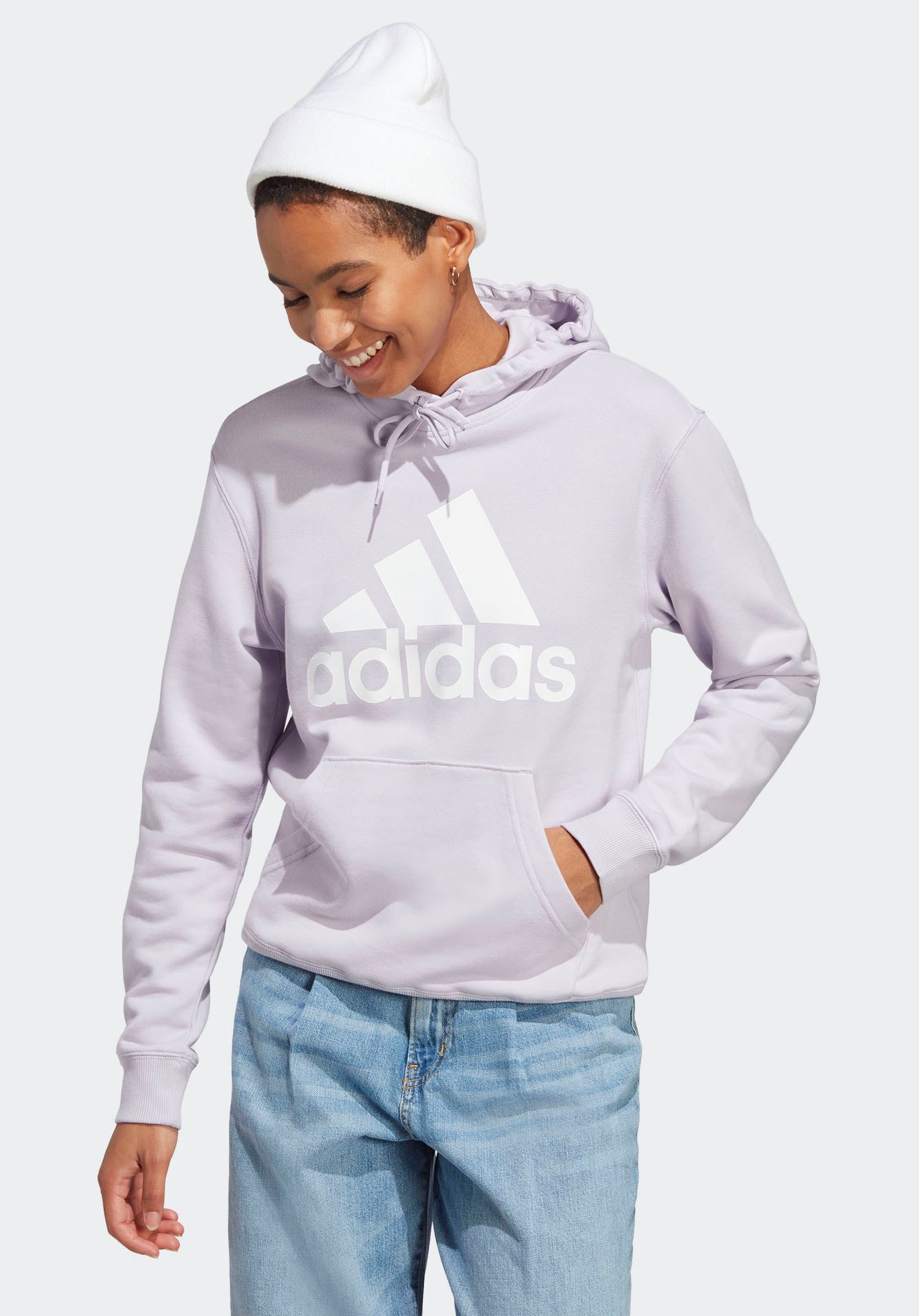 adidas Sportswear Kapuzensweatshirt »ESSENTIALS BIG LOGO REGULAR FRENCH TERRY HOODIE«