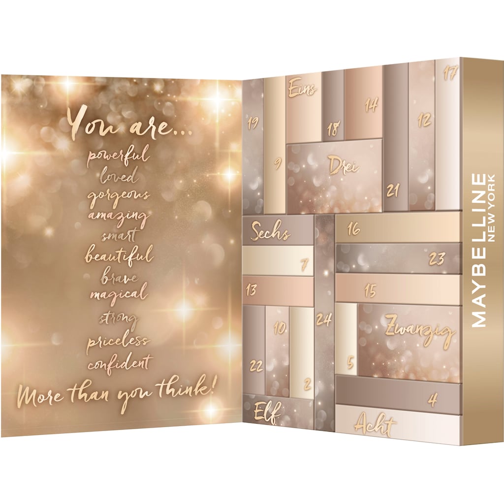 MAYBELLINE NEW YORK Adventskalender »Adventskalender 2022«, für Erwachsene