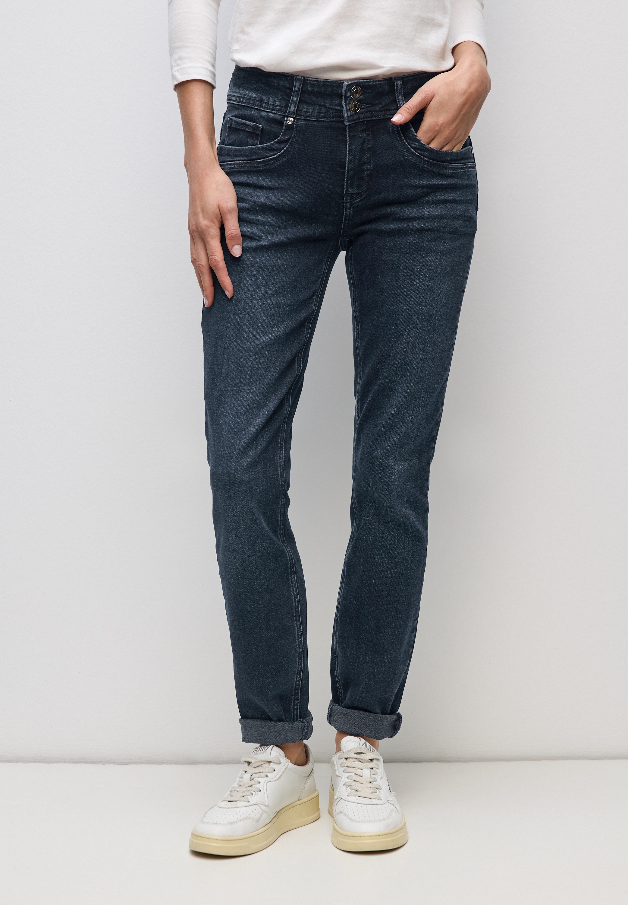 STREET ONE Slim-fit-Jeans 5-Pocket-Style günstig online kaufen
