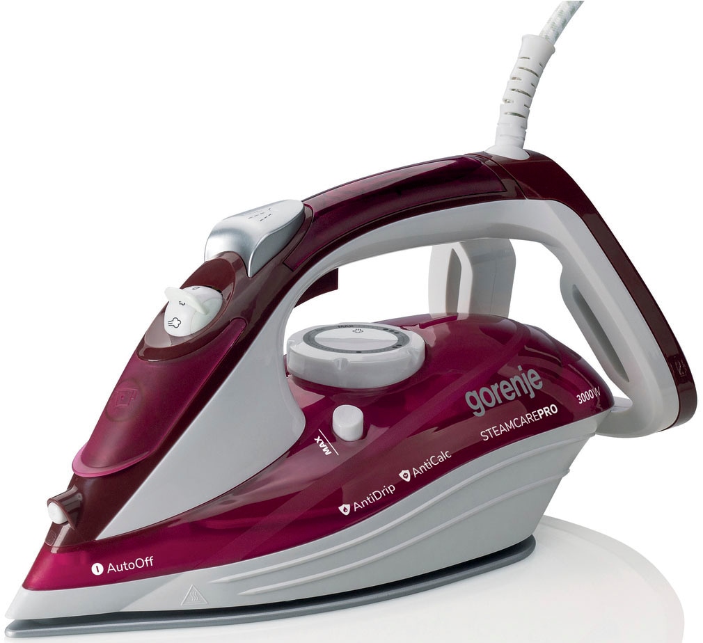 GORENJE Dampfbügeleisen "SIH3000RBC" 3000 W günstig online kaufen