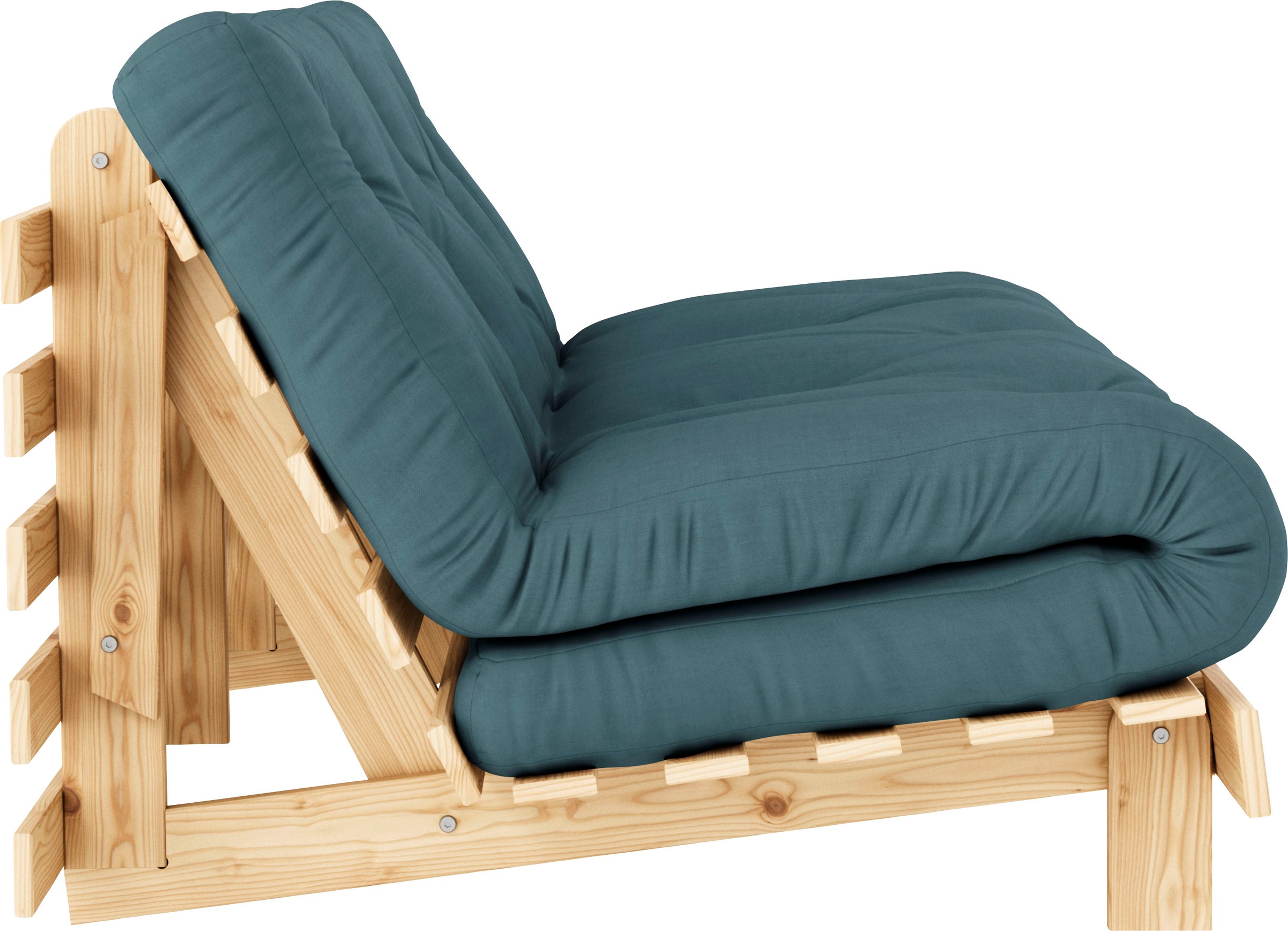 Karup Design Daybett »Roots Schlafsofa, Gästebett, Sofa inkl. Futonmatratze«, Liegefläche 90/140/160 x200 cm, FSC® zertifizierte Kiefer