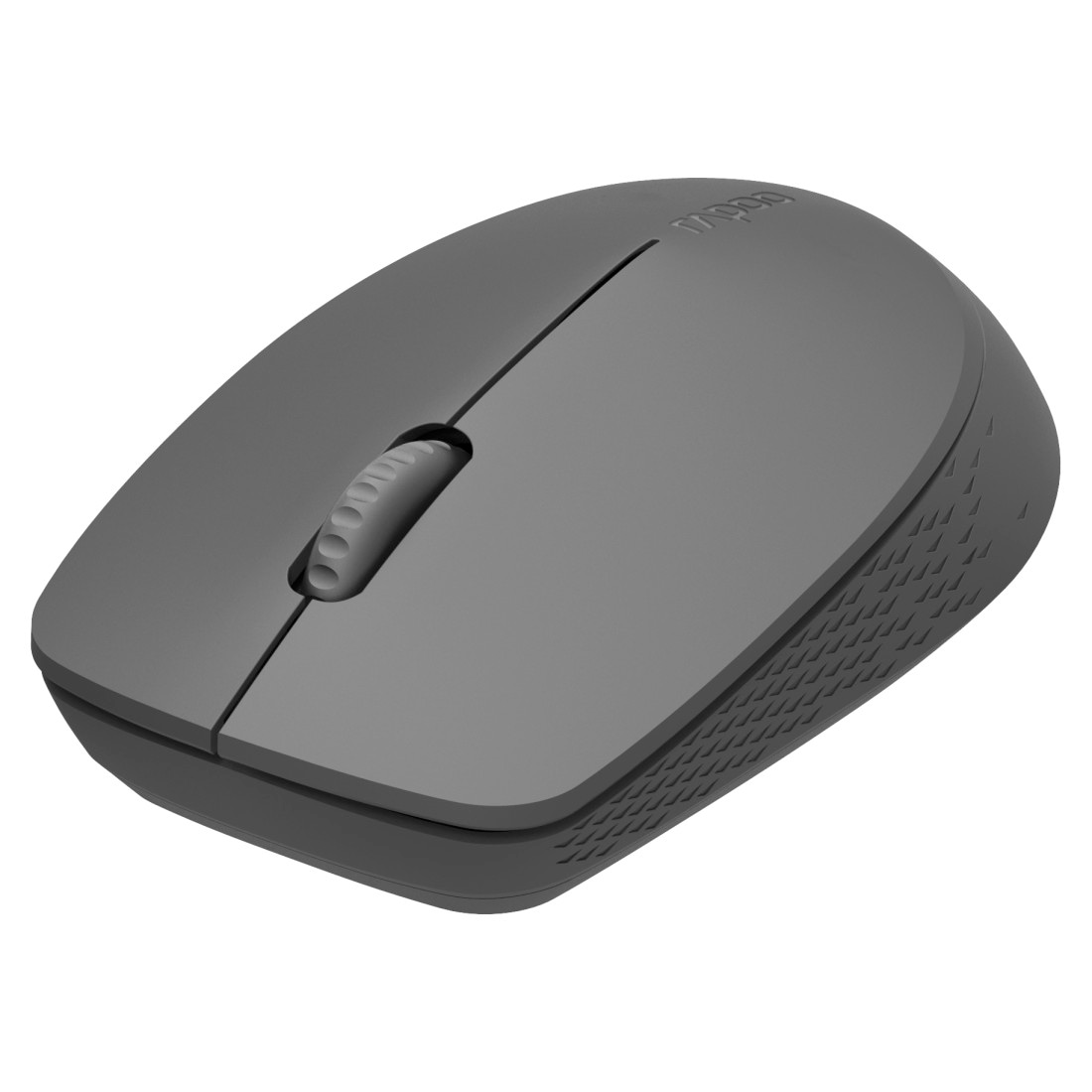 Rapoo ergonomische Maus »M100 Silent kabellose Maus, Bluetooth, 2.4 GHz, 1300 DPI« Funk