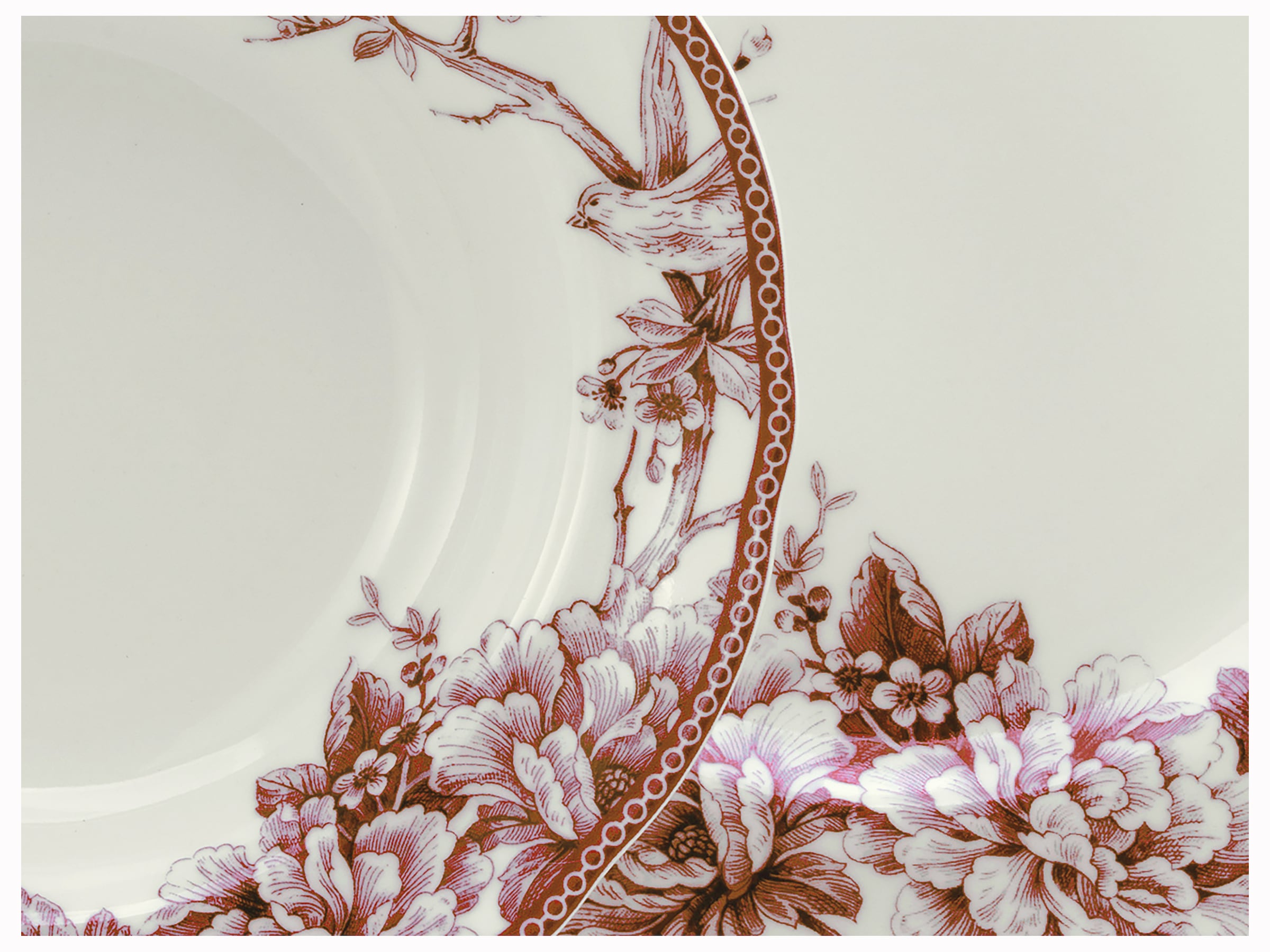 CreaTable Tafelservice »Adelaide, Service 8-tlg.« Teller Set, Nostalgischer Vintage Dekor, Elegante Form
