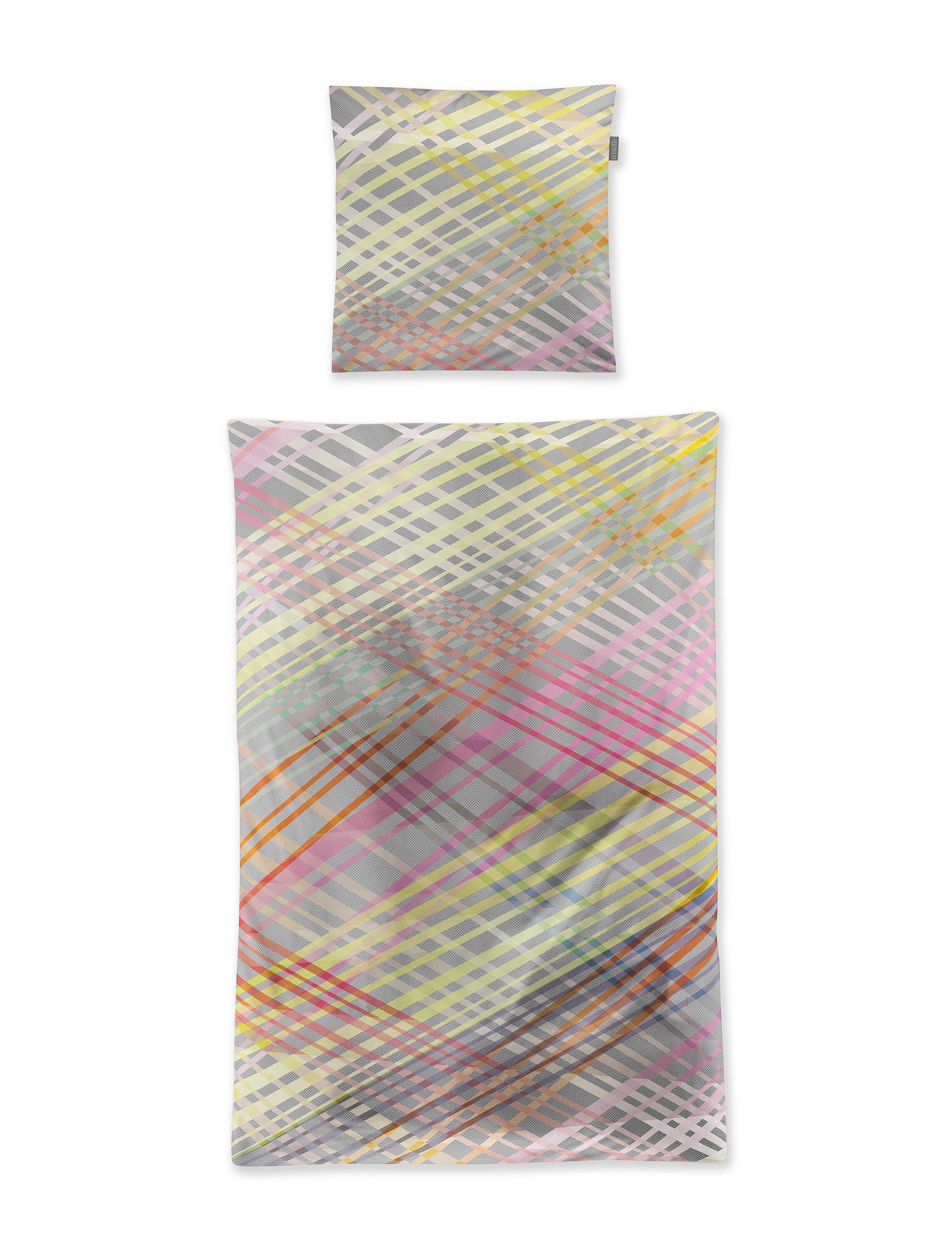 Irisette Bettwäsche "Wave 8593" 2 Stk. tlg. anschmiegsam und atmungsaktiv, günstig online kaufen