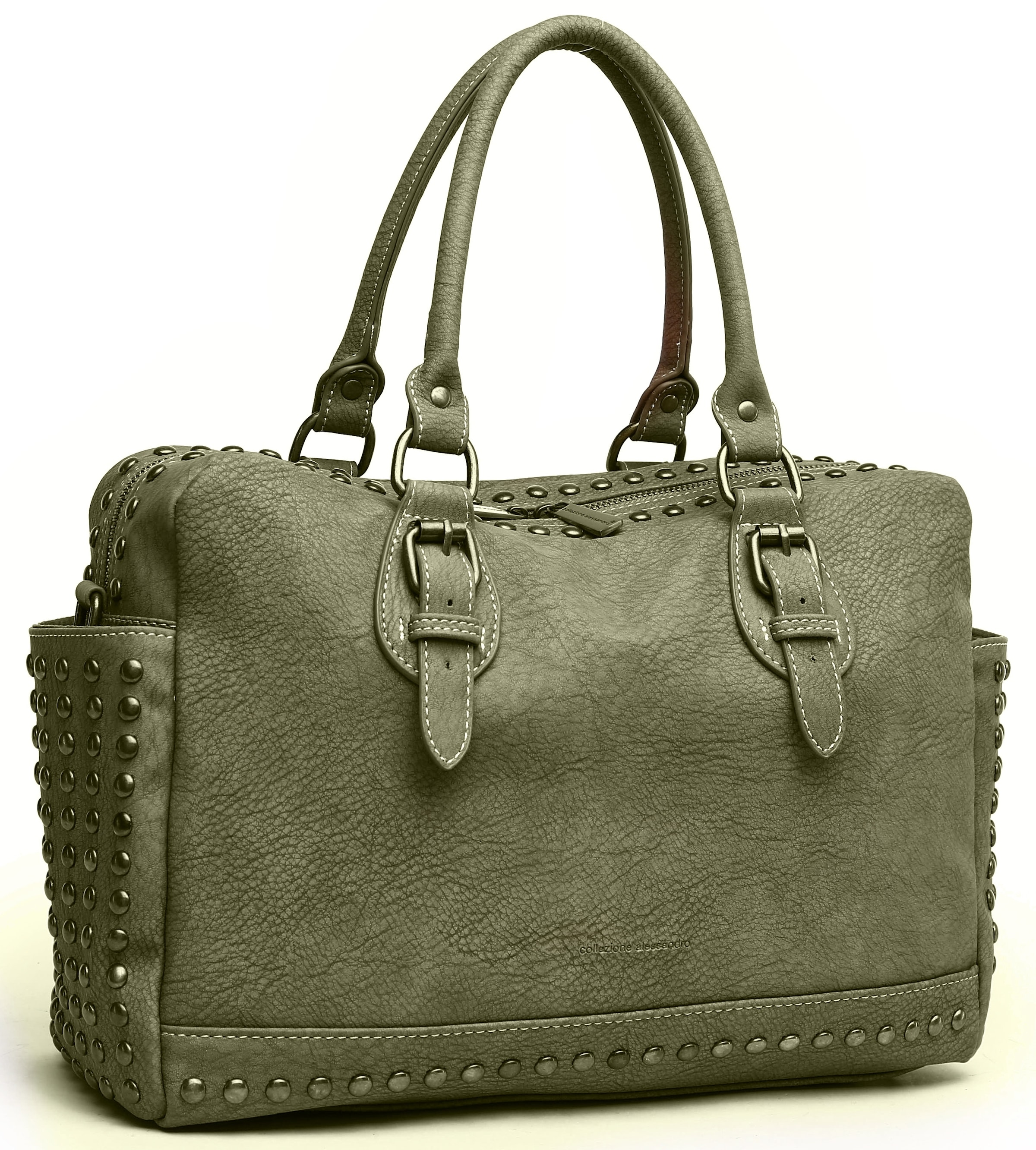 COLLEZIONE ALESSANDRO Schultertasche »Amalia«, mit 2 Seitenfächern