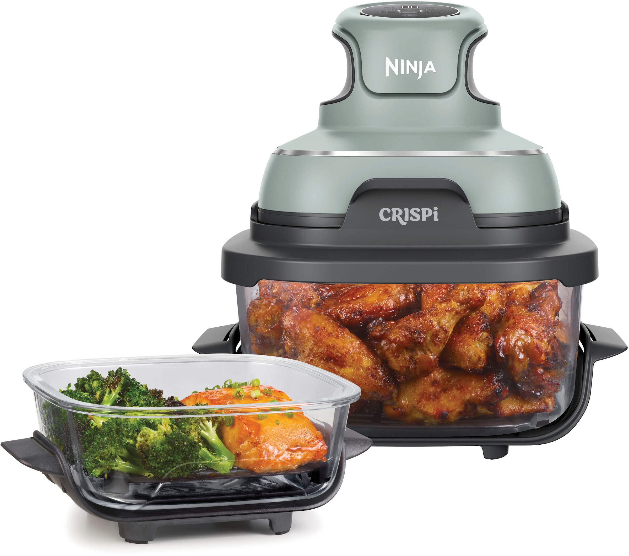 NINJA Heißluftfritteuse "CRISPi 4-in-1 Sage - FN101EUSG" 1700 W tragbar günstig online kaufen