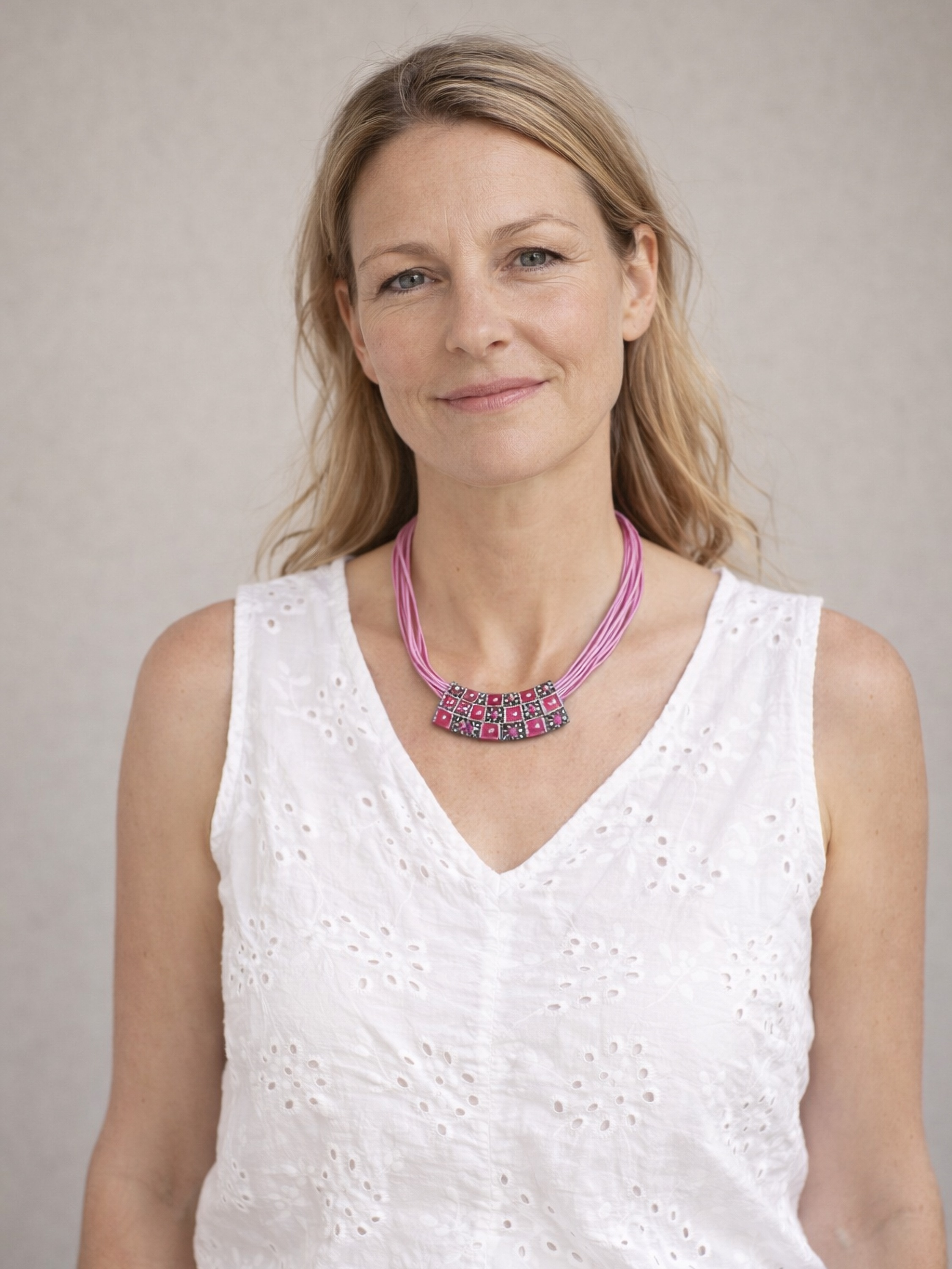 COLLEZIONE ALESSANDRO Kette mit Anhänger "Salamanca" mit Glassteinen günstig online kaufen