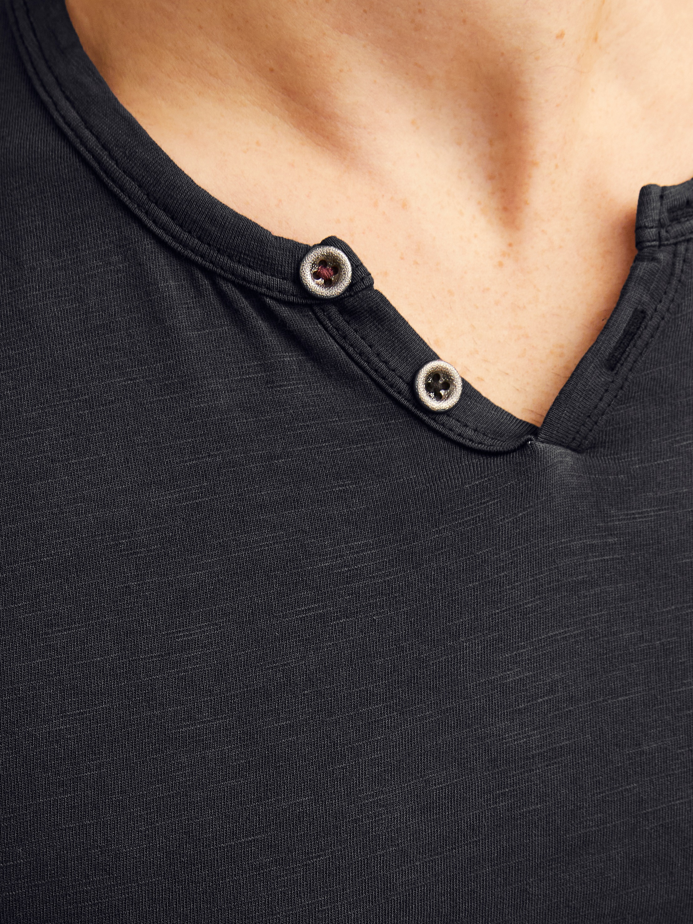 Thumbnail - Jack & Jones T-Shirt "SPLIT NECK TEE"