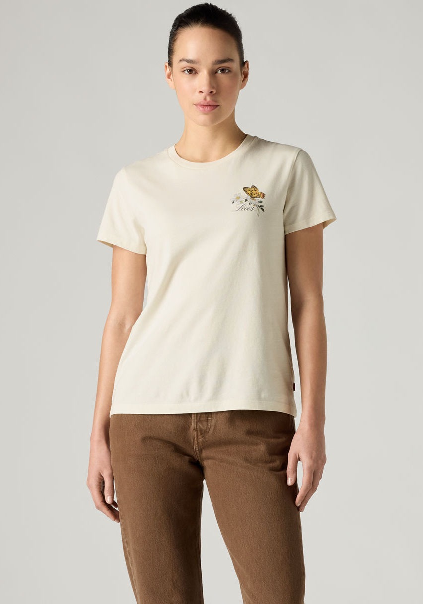 Levis T-Shirt "THE PERFECT TEE" mit Batwing-Logoprint günstig online kaufen