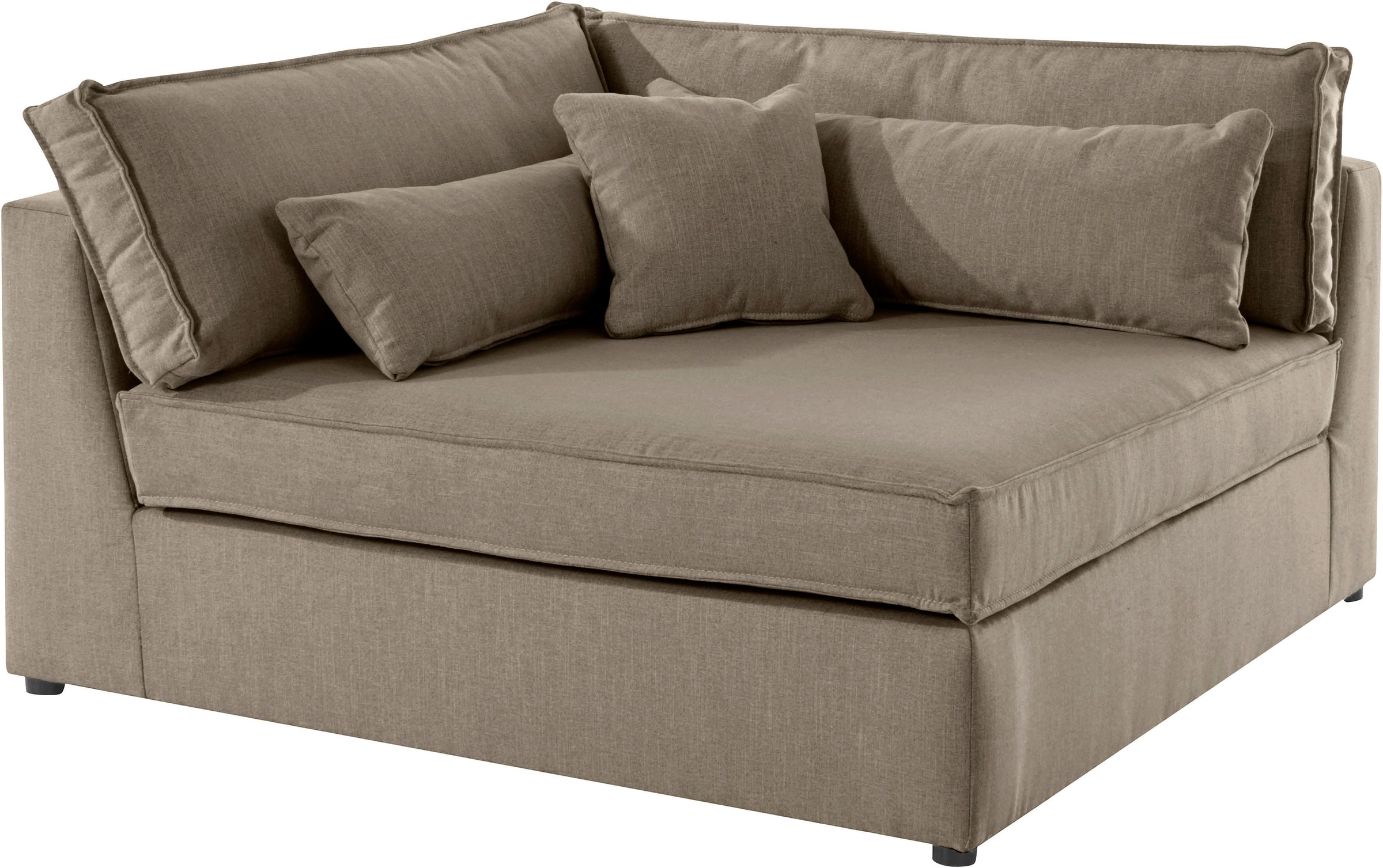 OTTO home Sofa-Eckelement "Enid" Teil eines Modulsofas, fester Sitzkomfort, günstig online kaufen