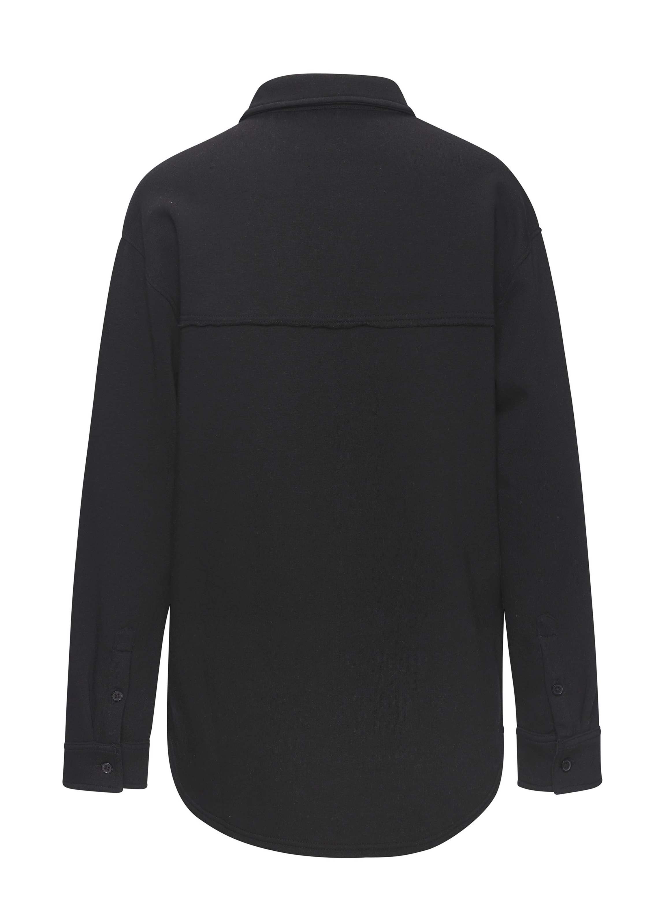 Buffalo Blusenshirt, mit Knopfleiste und aufgesetzte Tasche günstig online kaufen