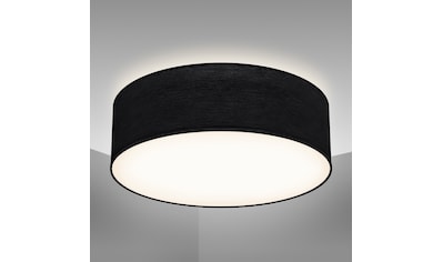 Deckenleuchte »BK_SD1216 Deckenlampe, Stoffschirm Ø30cm, Bürolampe, Schwarz«, 1...